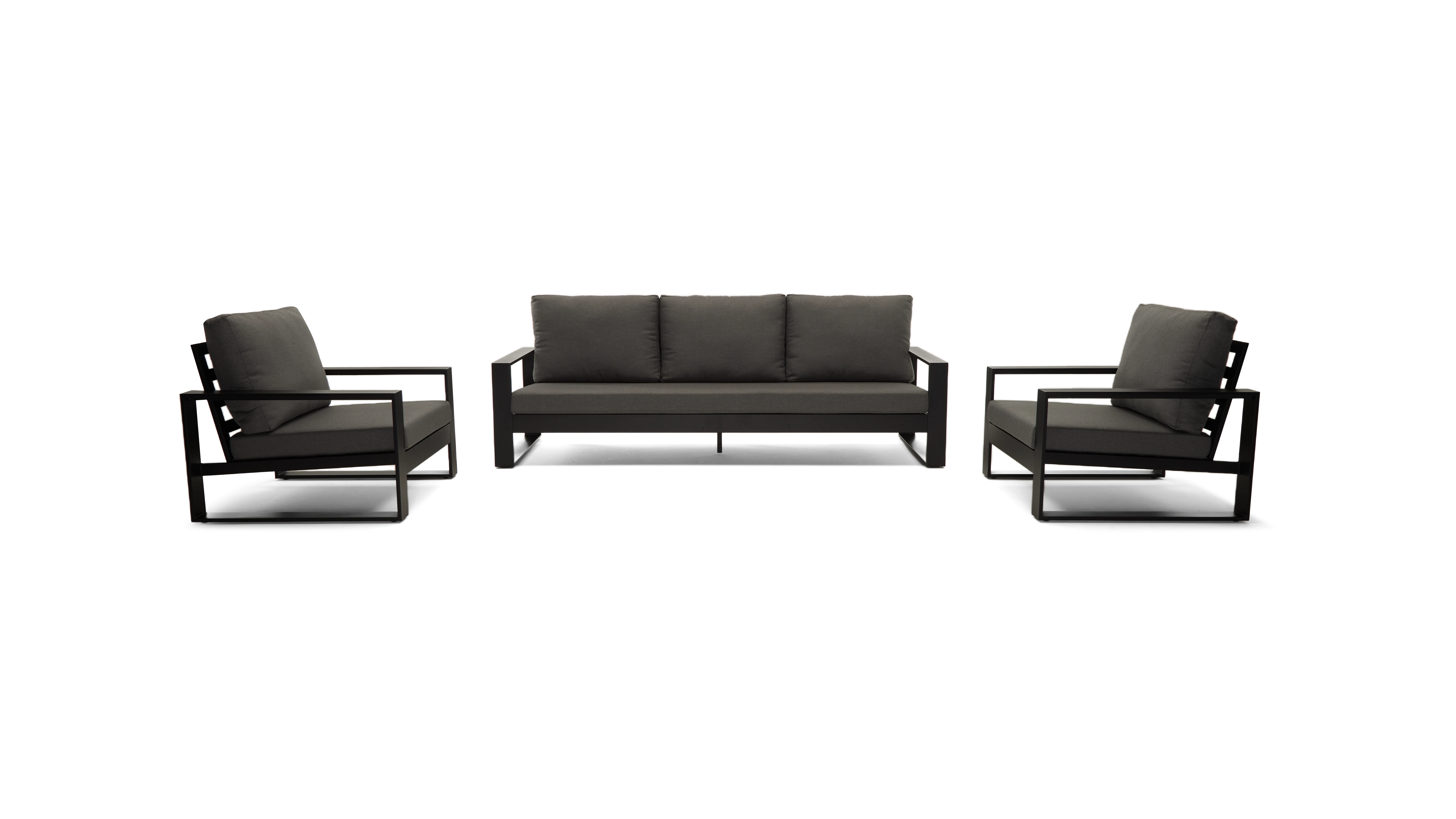 Soren Outdoor Sofa Set (3 Piece)