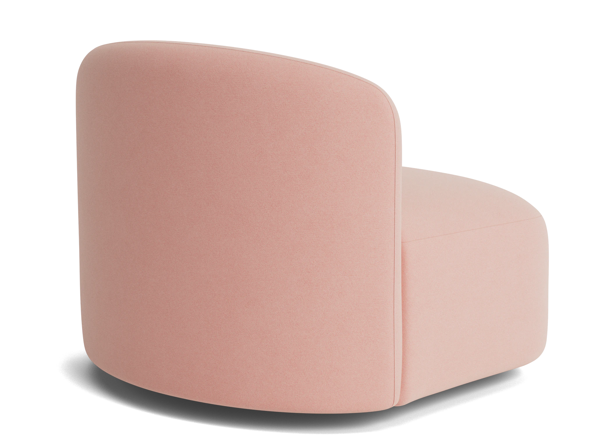 severn swivel chair royale blush