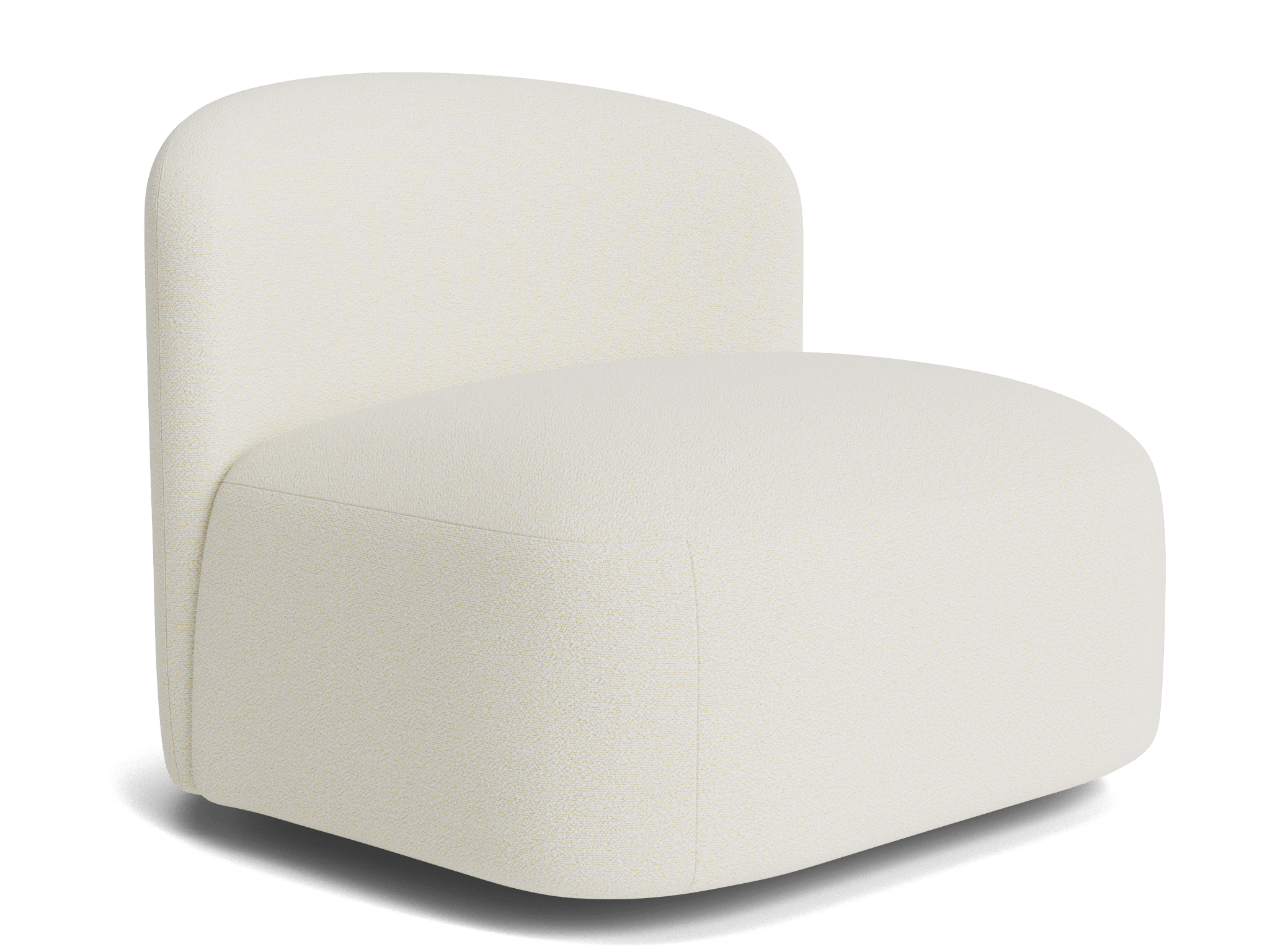 severn swivel chair tussah snow
