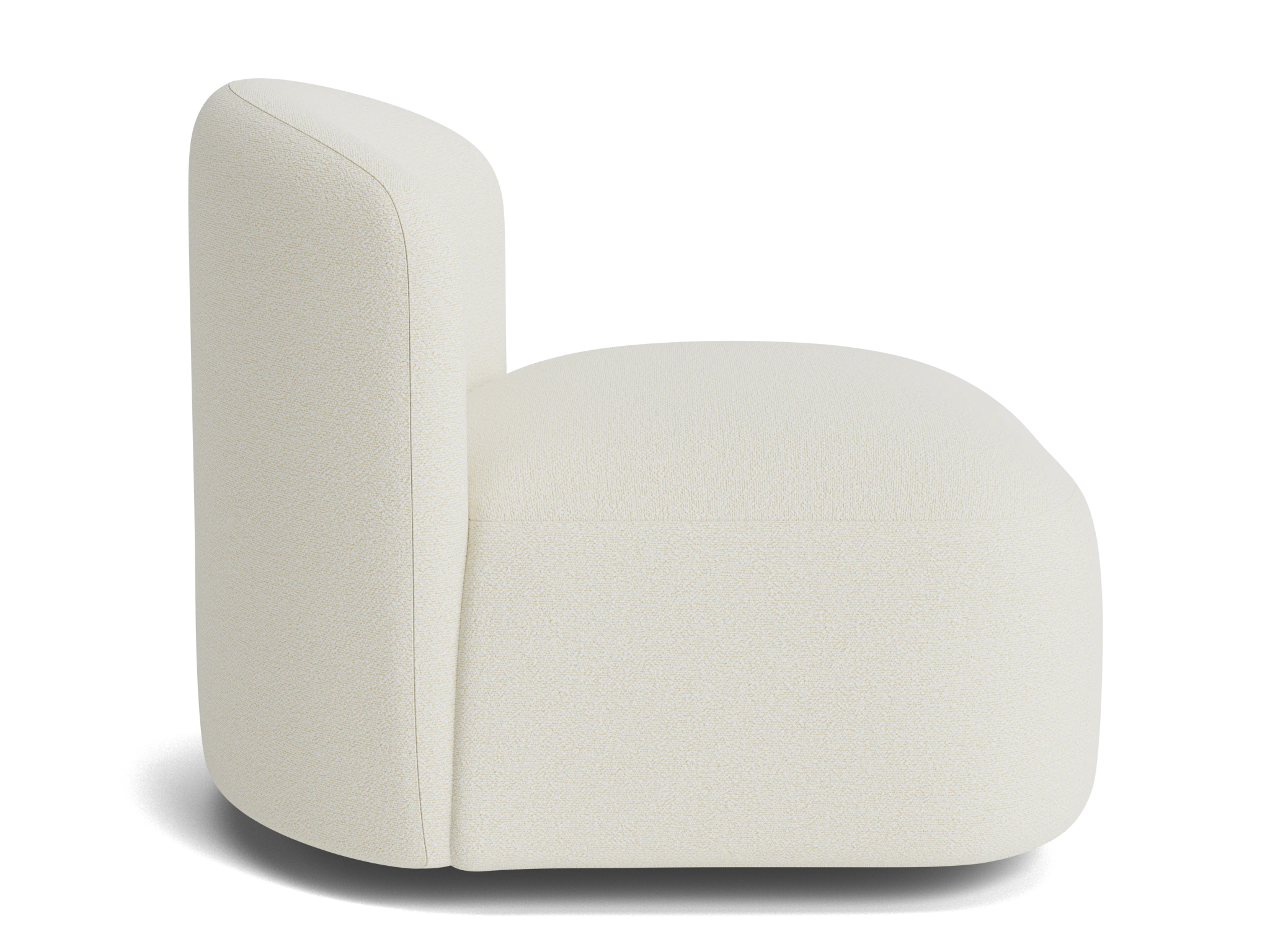severn swivel chair tussah snow