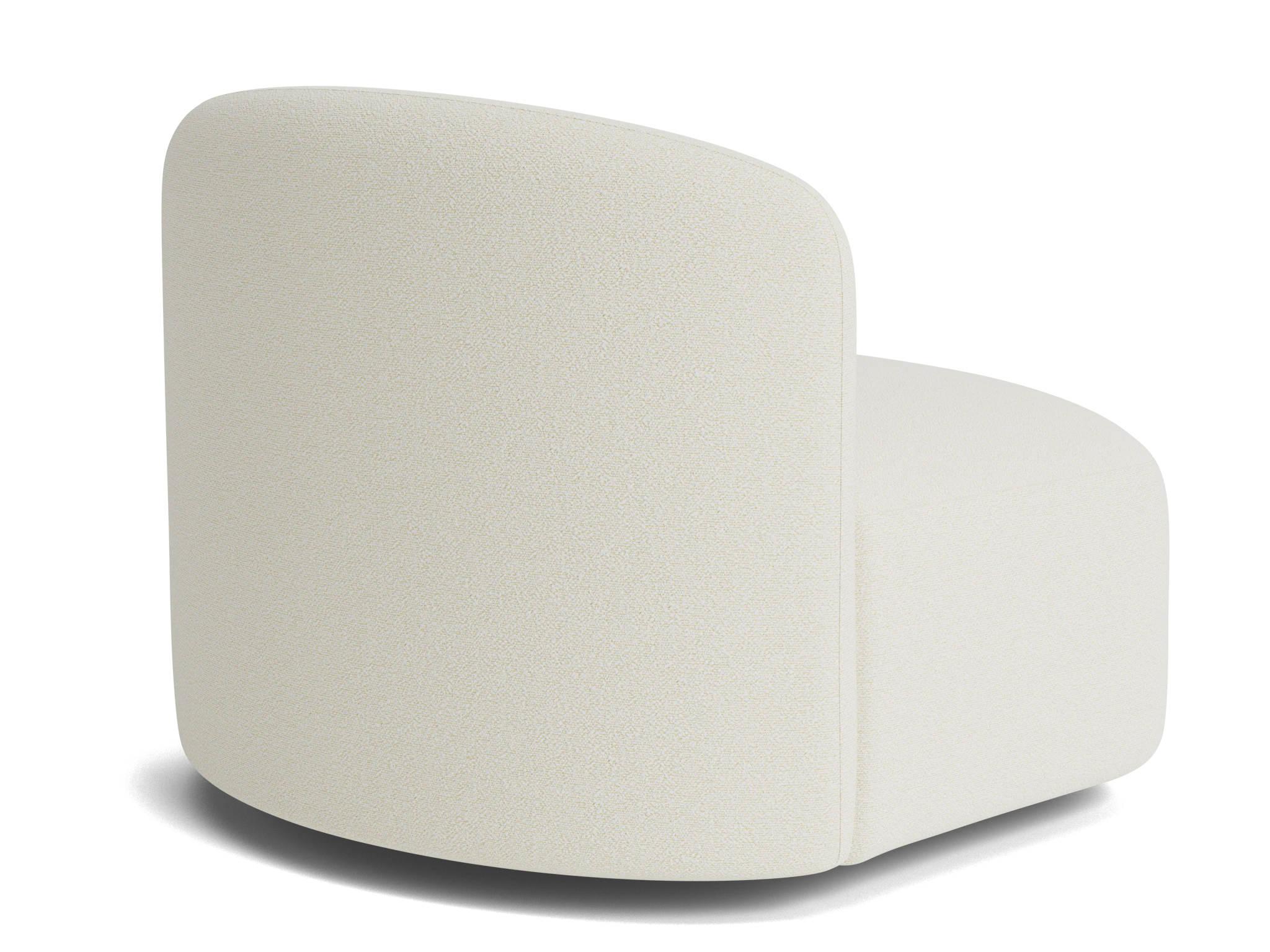 severn swivel chair tussah snow
