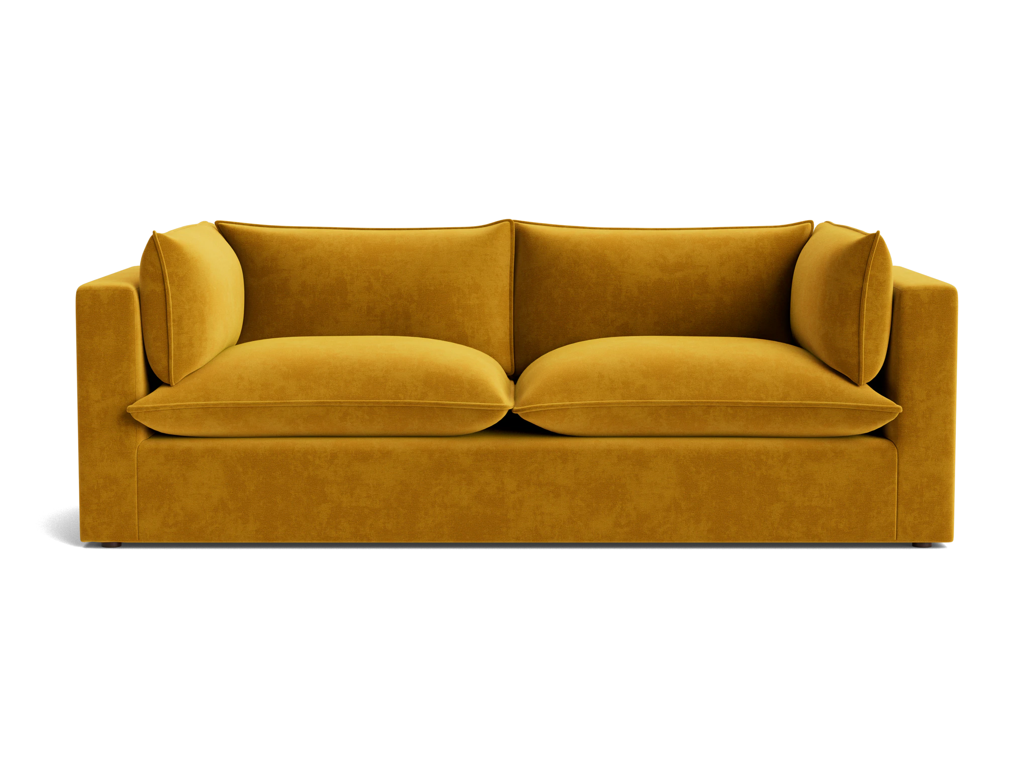 haine sofa harper amber gold