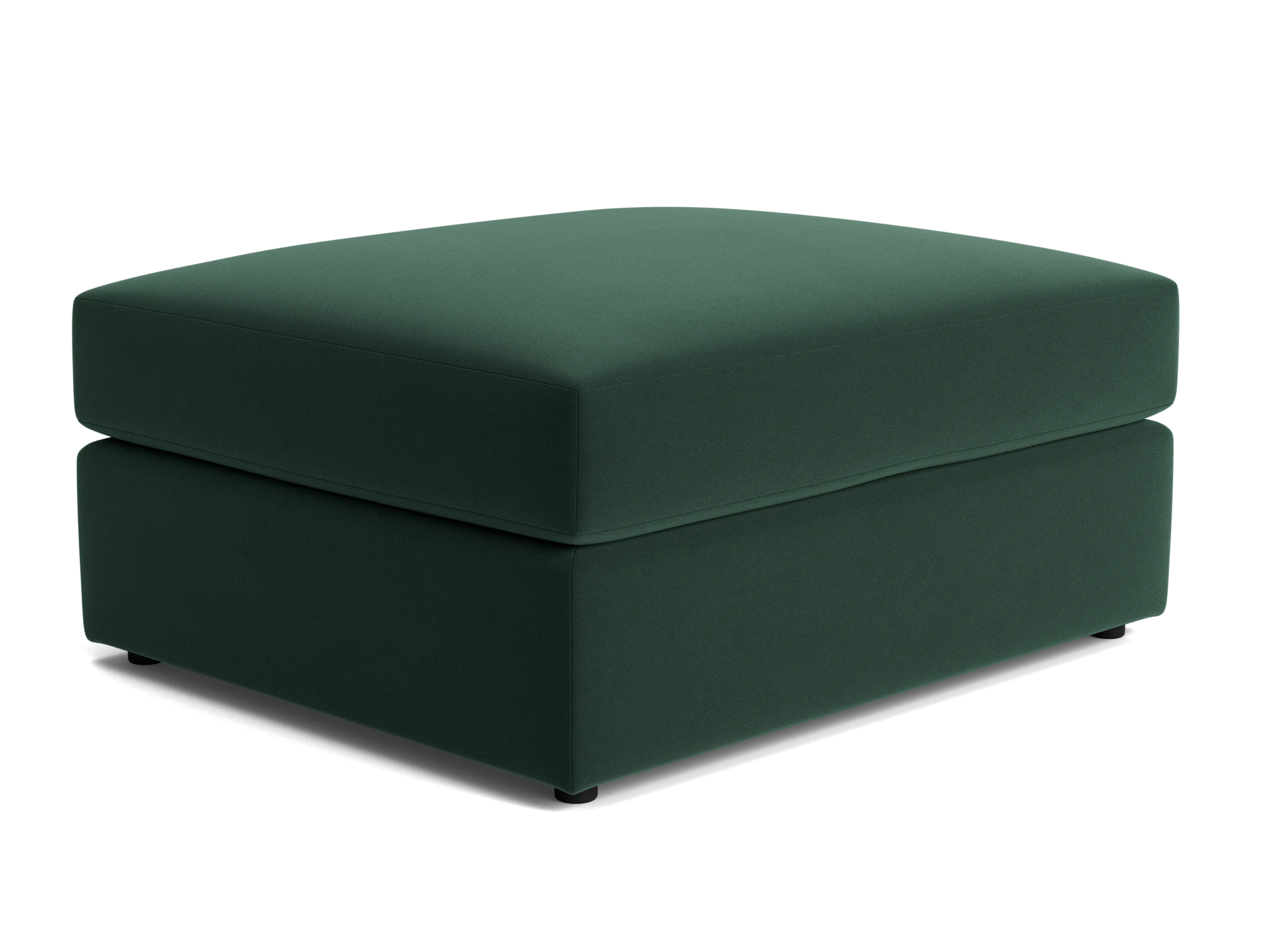 wilder ottoman royale evergreen