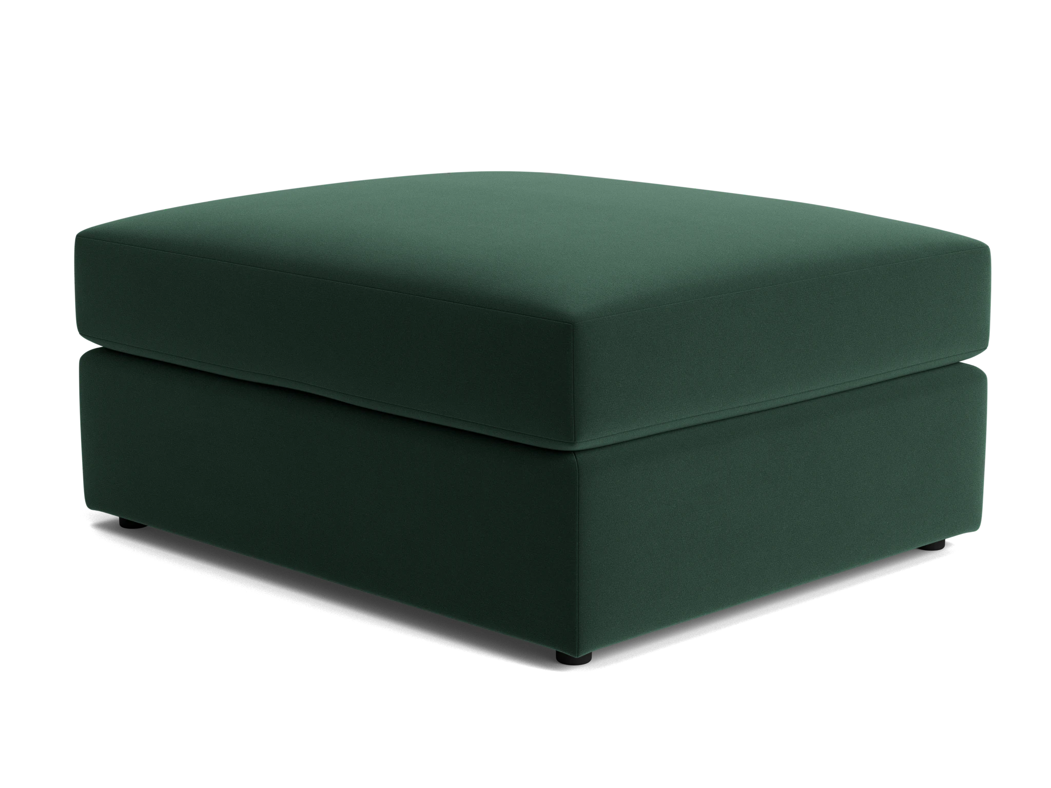 wilder ottoman royale evergreen