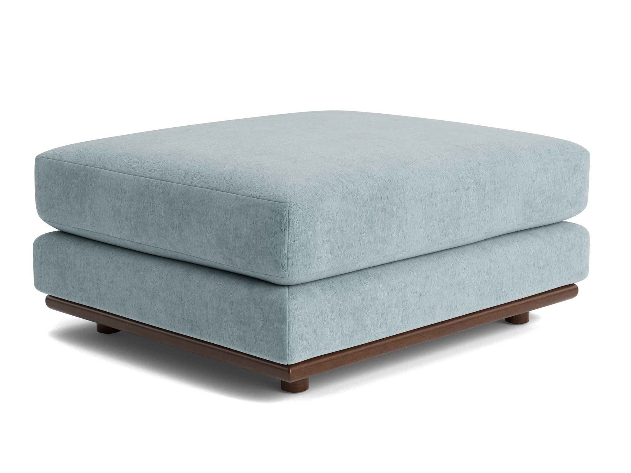 miller ottoman plush mist