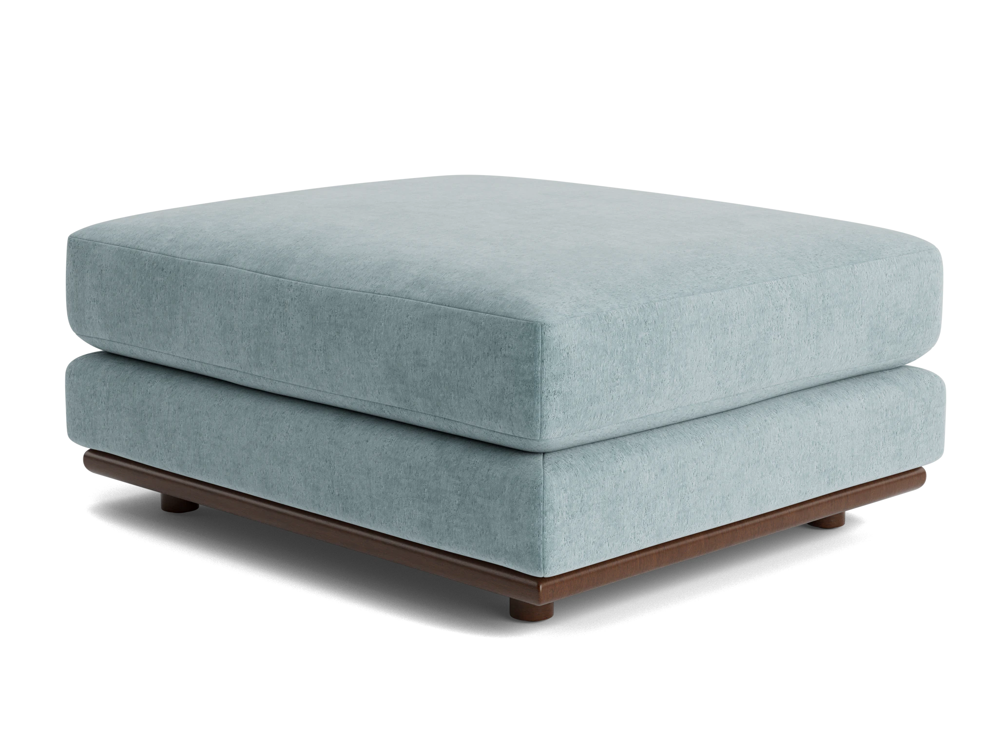 miller ottoman plush mist