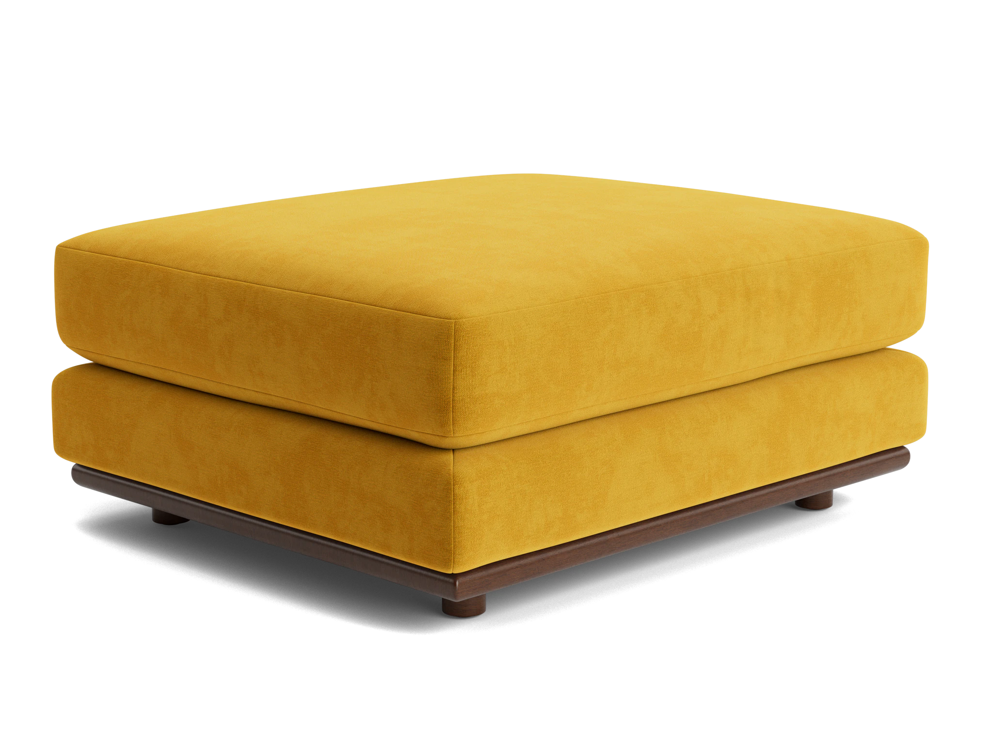 miller ottoman harper amber gold