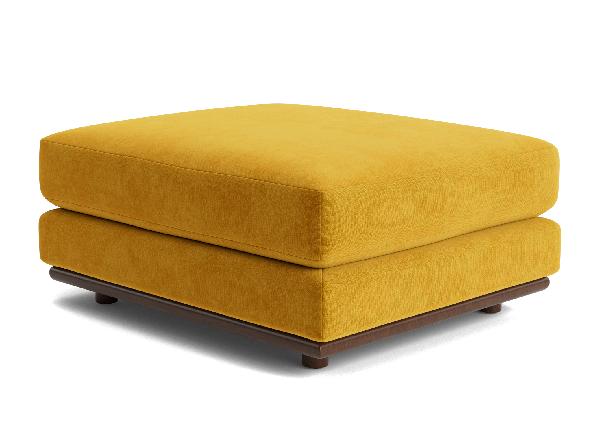 miller ottoman harper amber gold