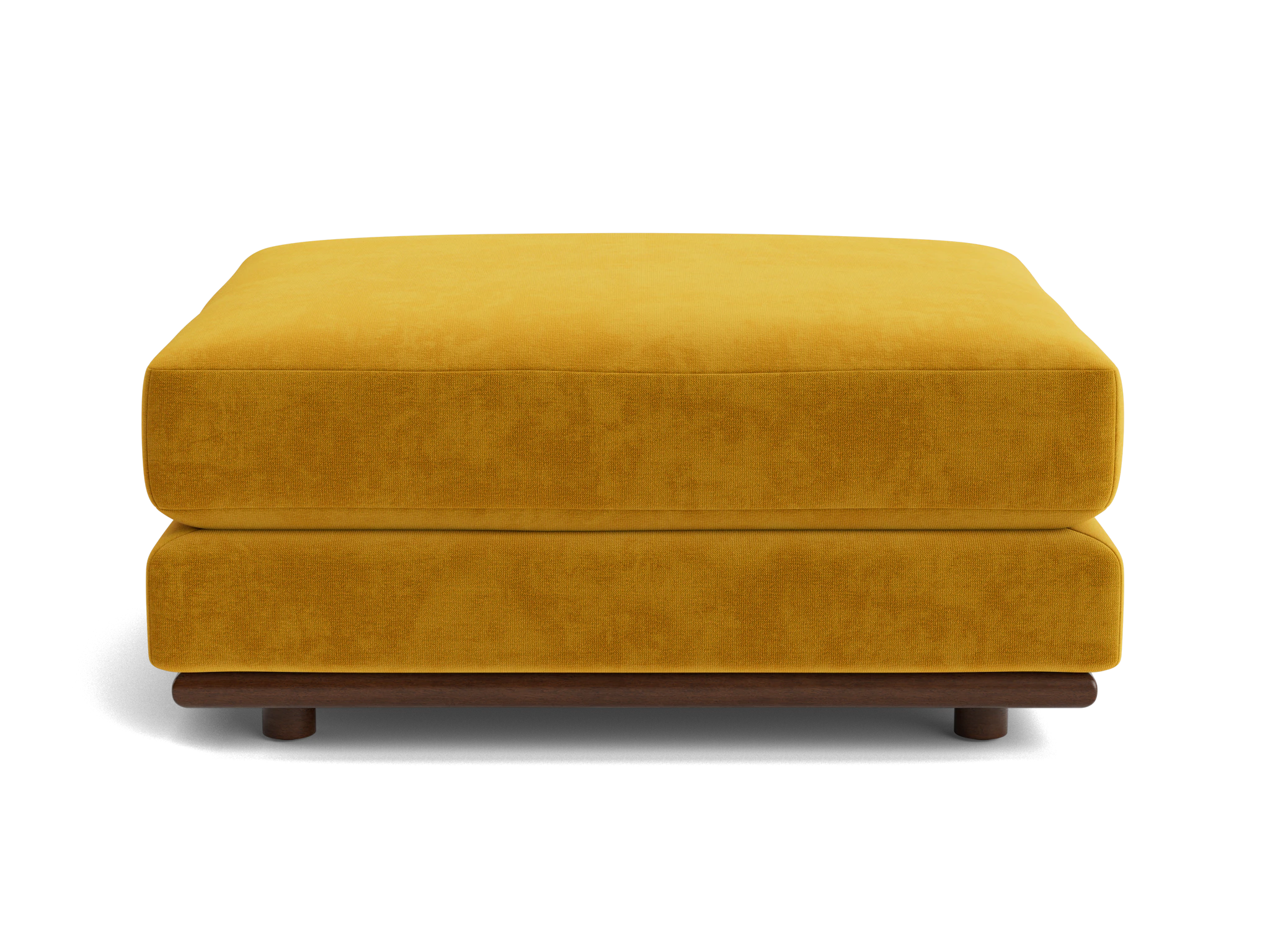miller ottoman harper amber gold