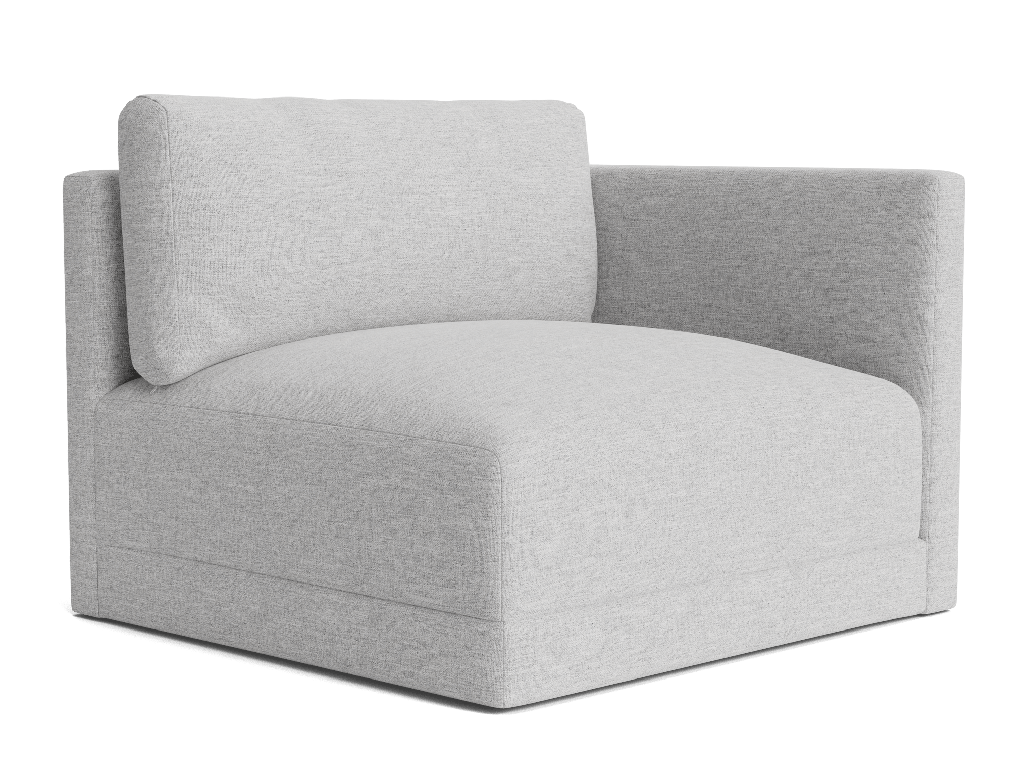 maurice single arm chair milo dove