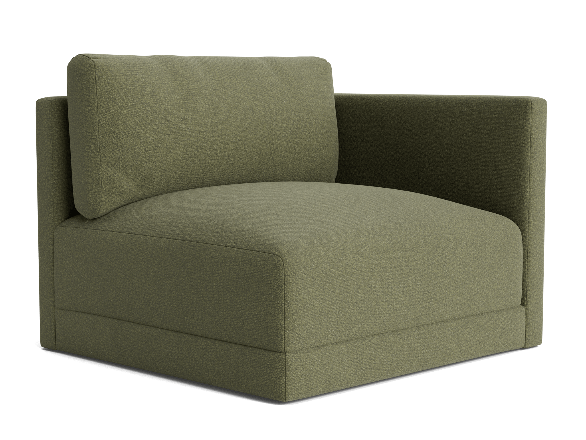 maurice single arm chair faithful olive