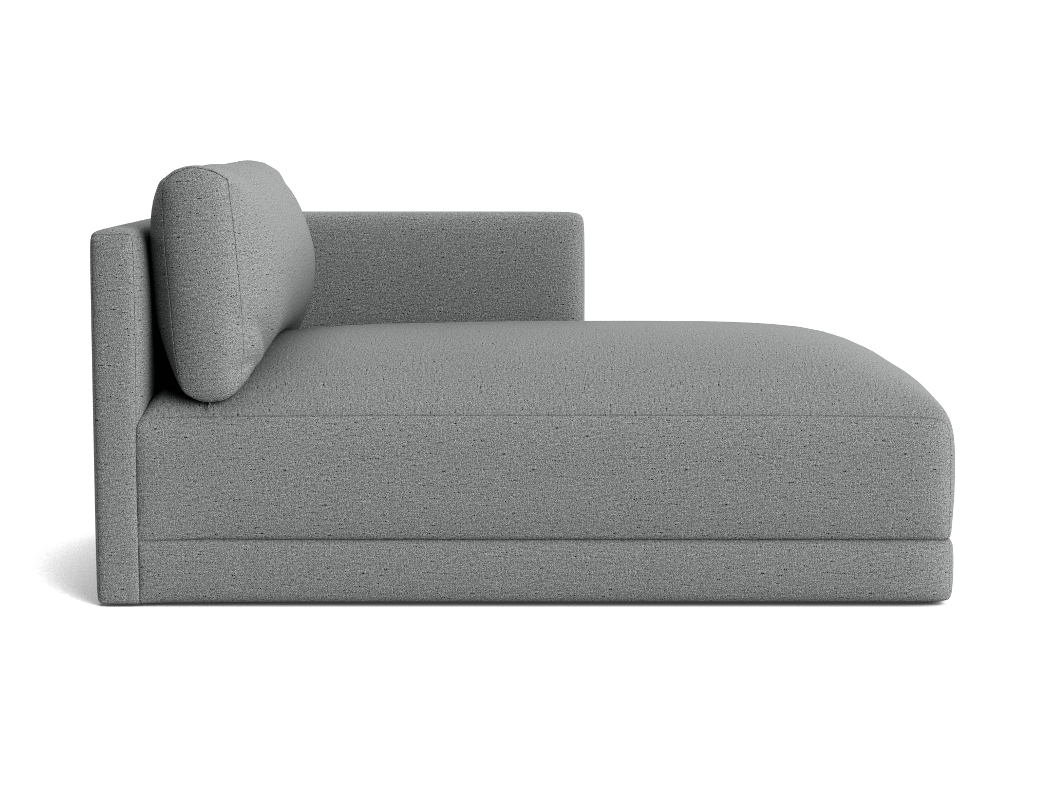 maurice single arm chaise essence ash