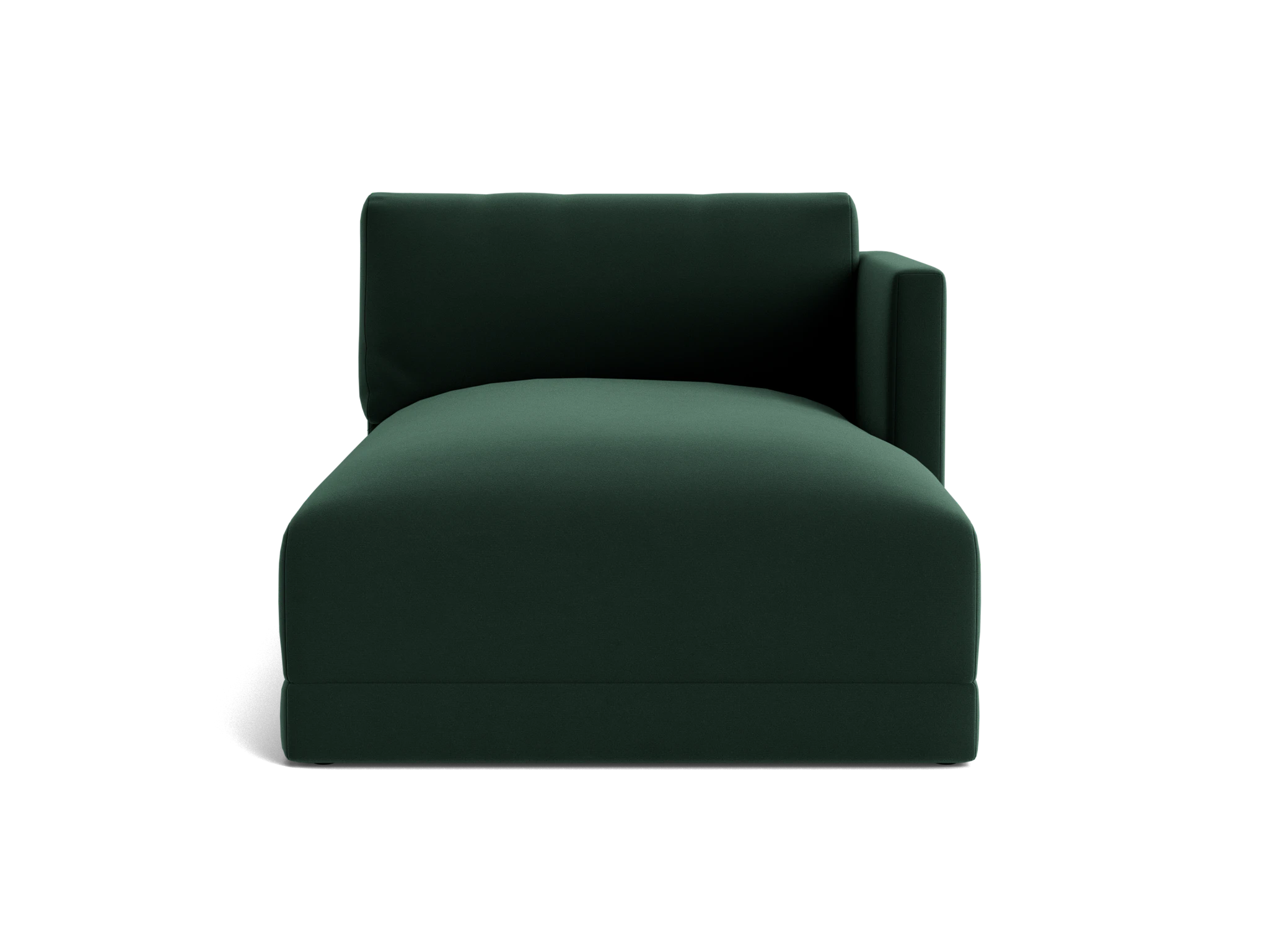 maurice single arm chaise royale evergreen
