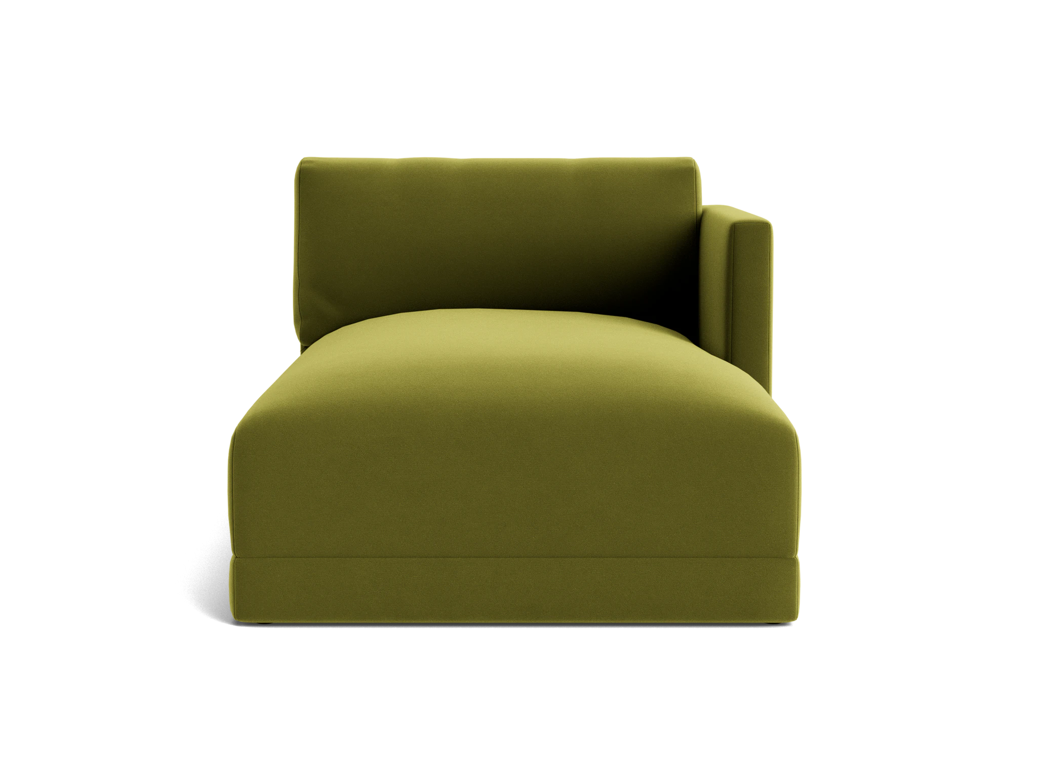 maurice single arm chaise royale apple