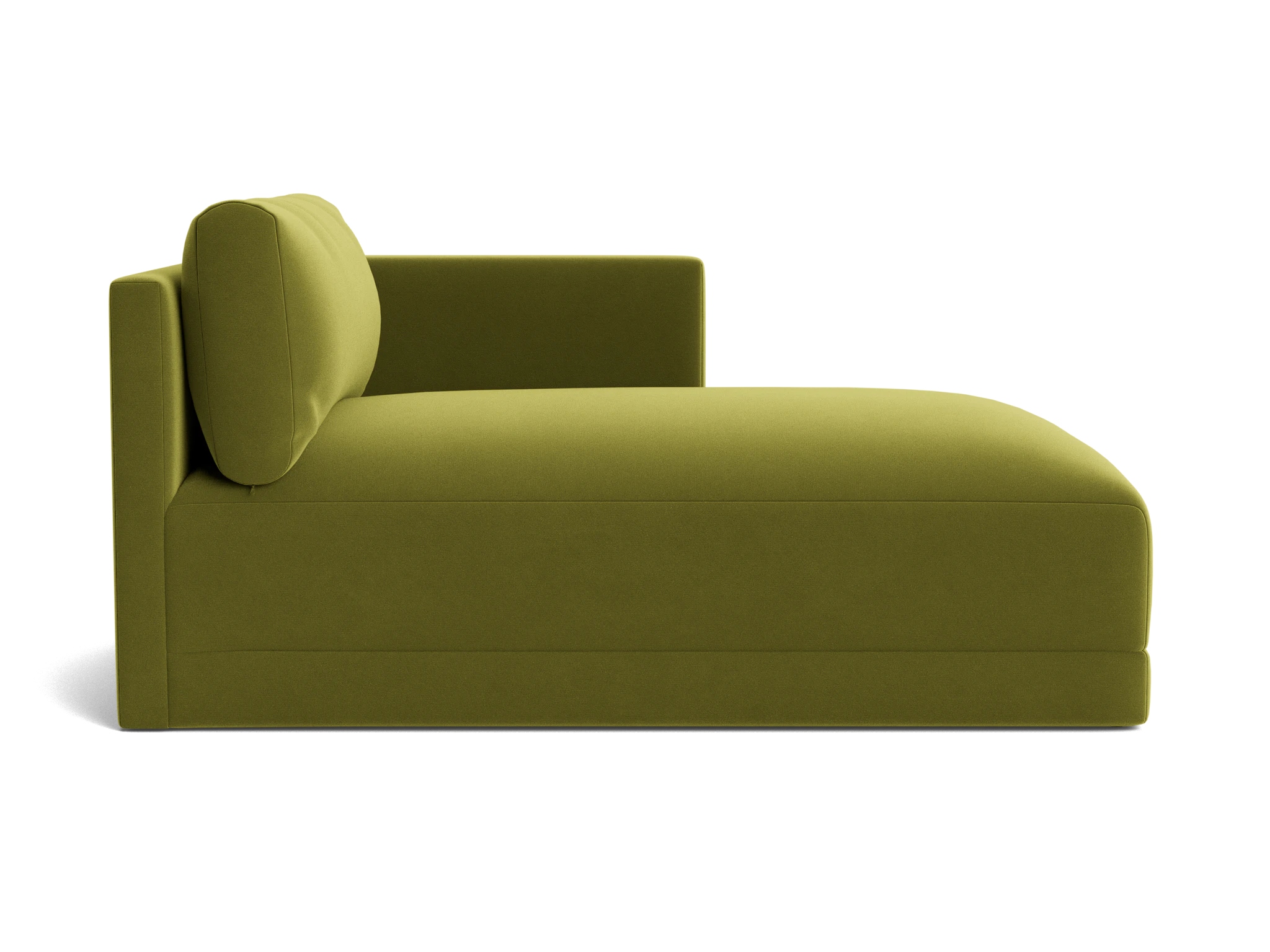 maurice single arm chaise royale apple
