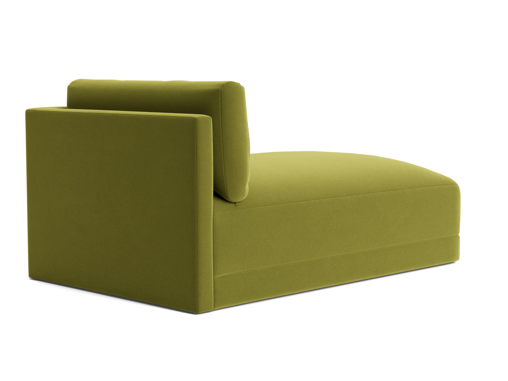 maurice single arm chaise royale apple