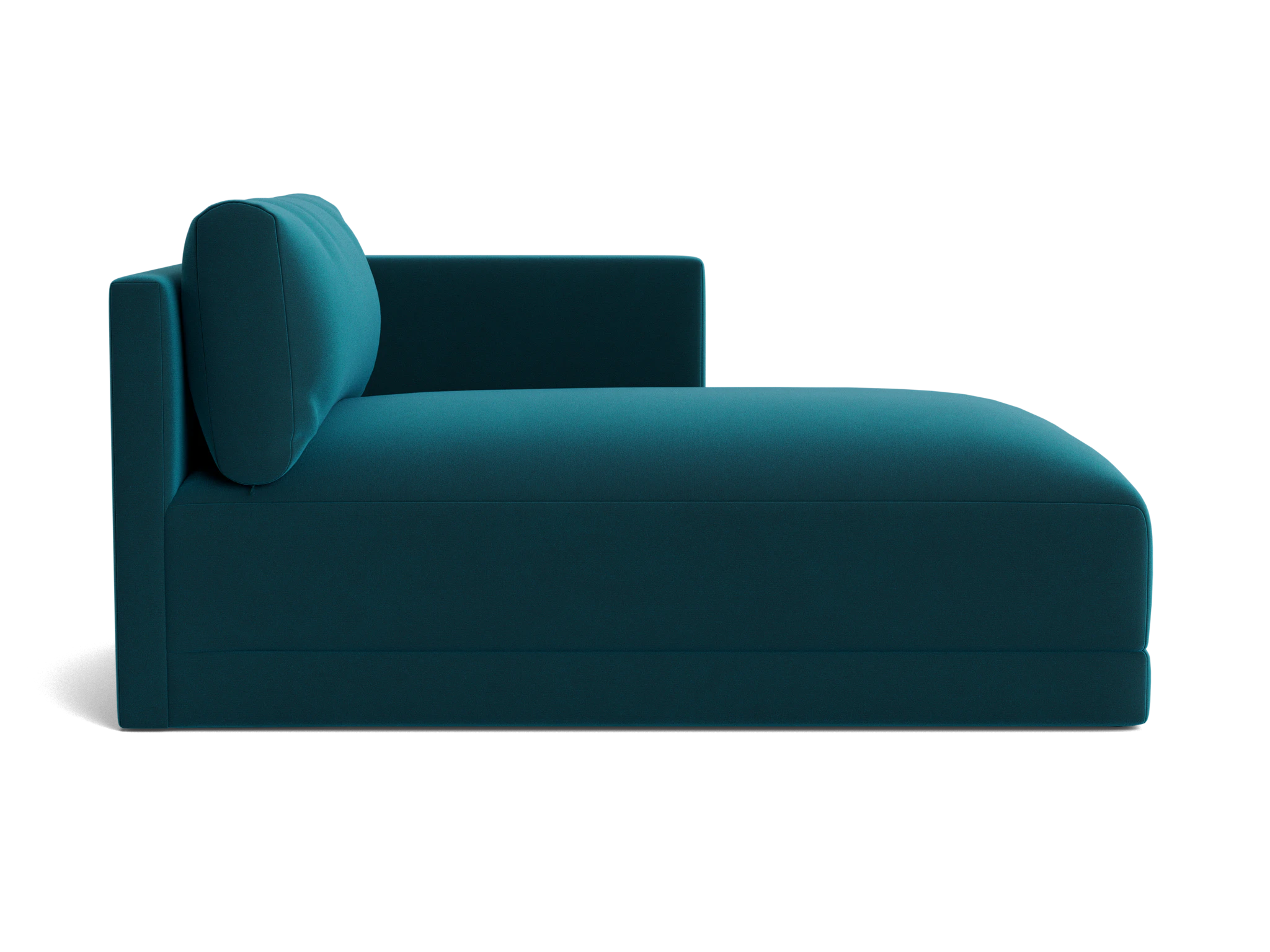 maurice single arm chaise royale peacock