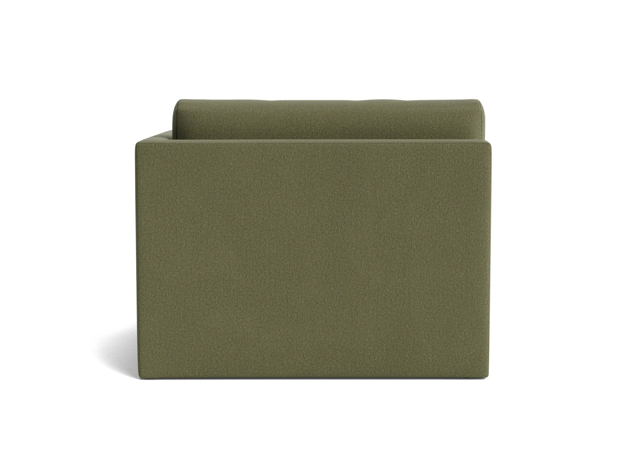 maurice single arm chaise faithful olive