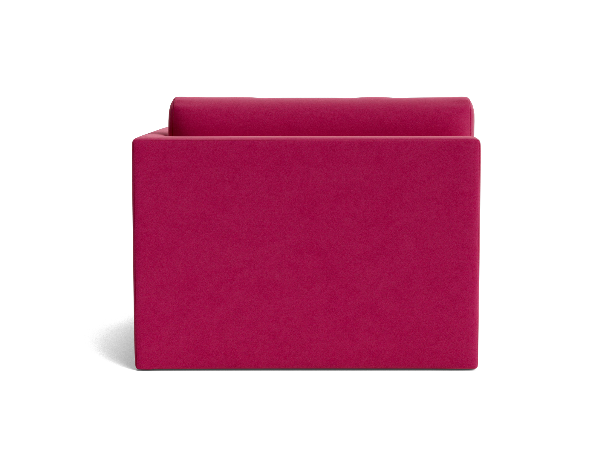 maurice single arm chaise royale berry