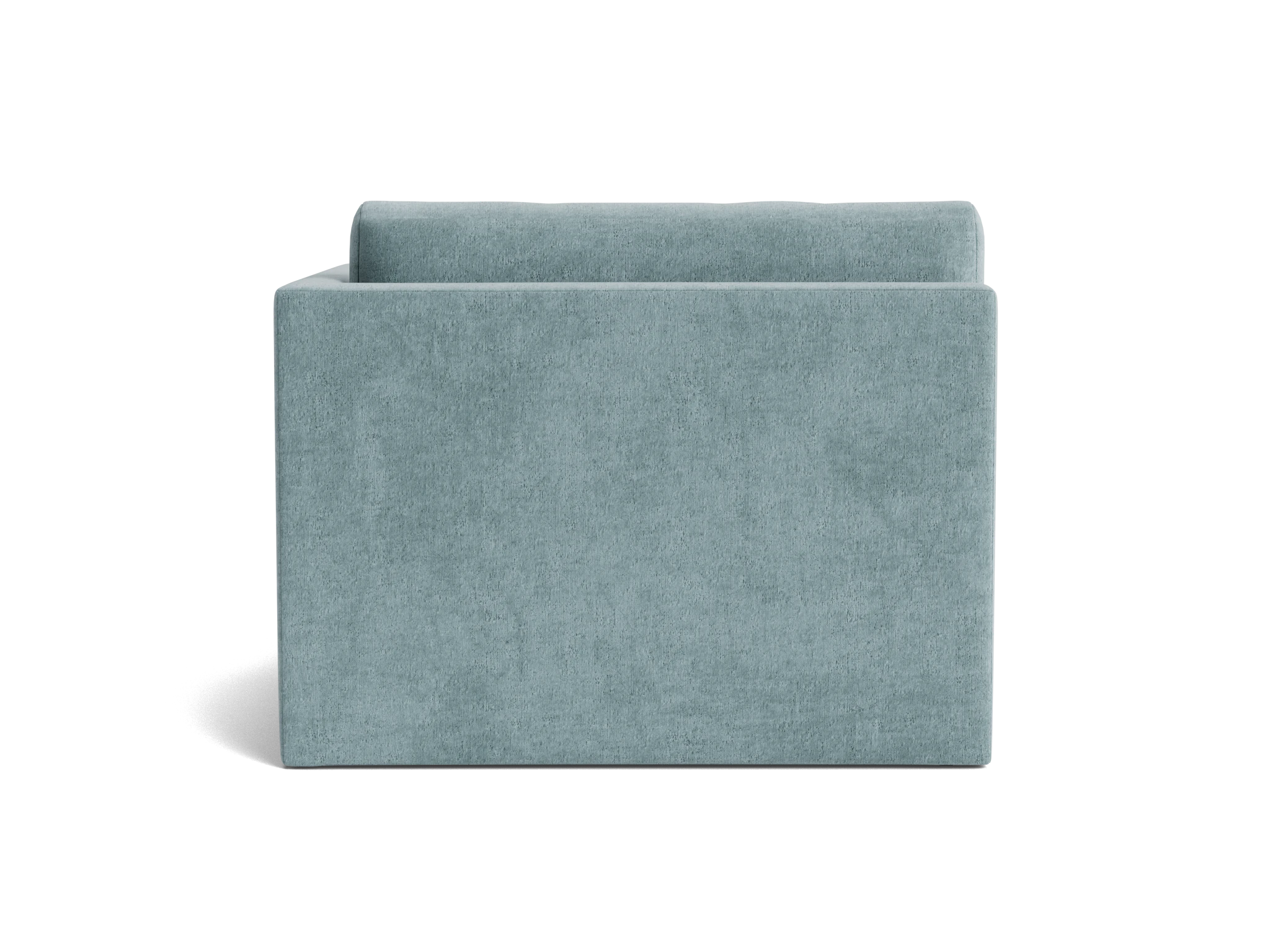 maurice single arm chaise plush mist