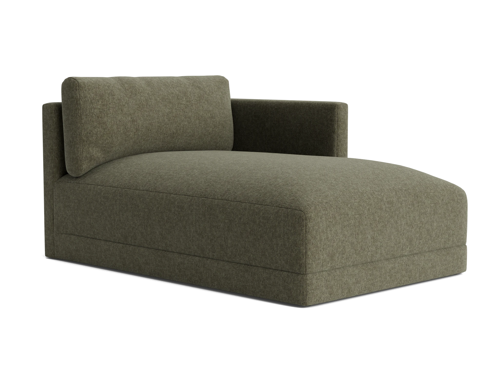 maurice single arm chaise kenley spruce