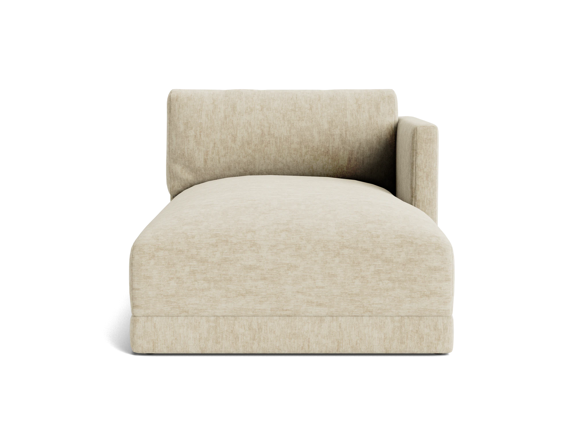 maurice single arm chaise crave irish cream
