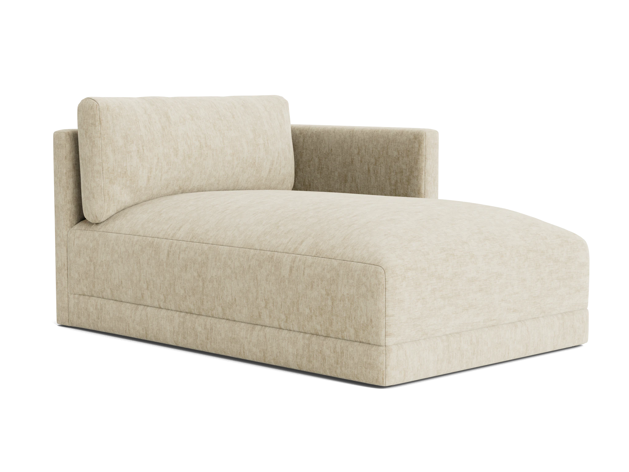 maurice single arm chaise crave irish cream