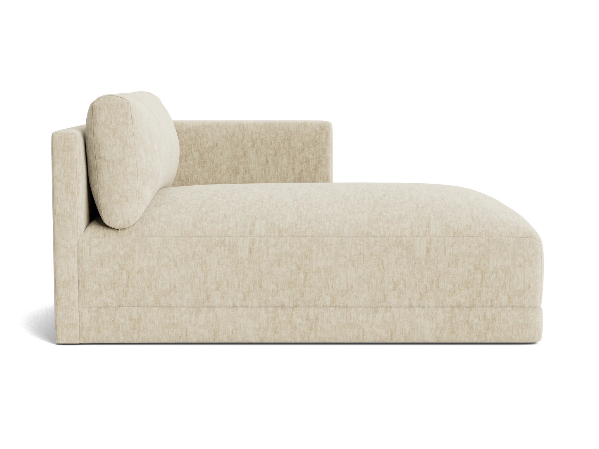 maurice single arm chaise crave irish cream