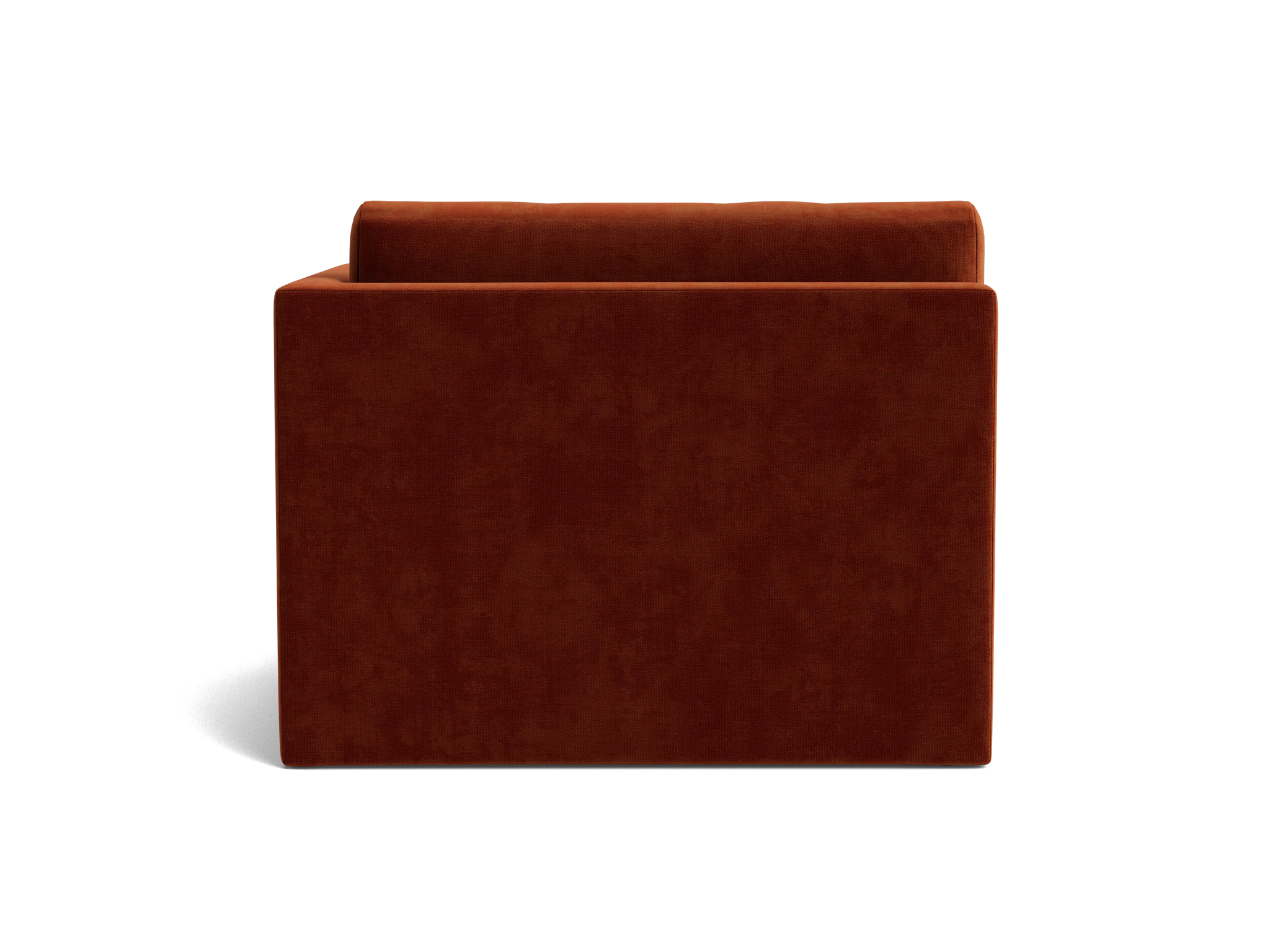 maurice single arm chaise harper cinnamon