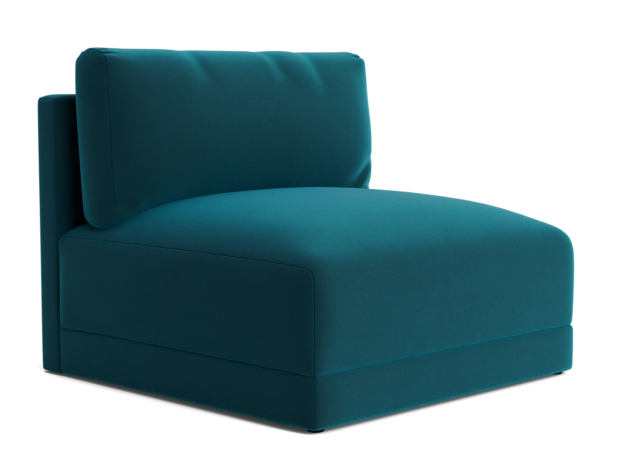 maurice armless chair royale peacock