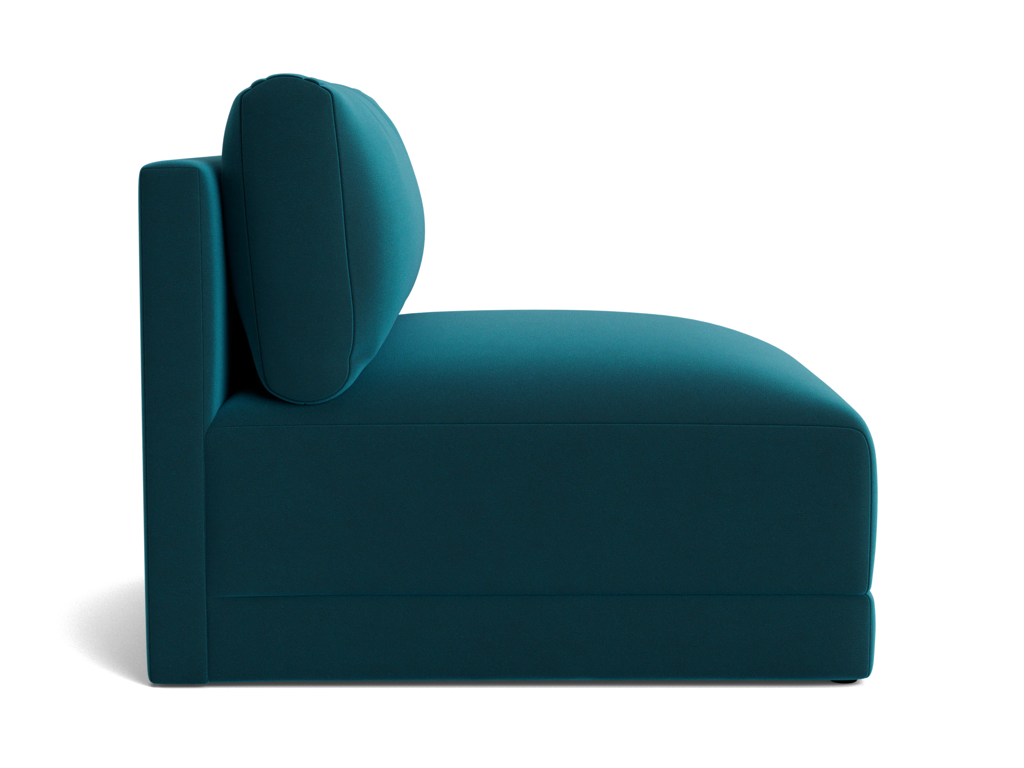 maurice armless chair royale peacock