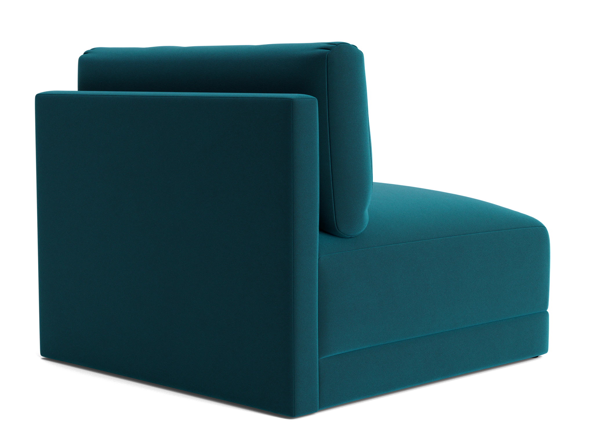 maurice armless chair royale peacock
