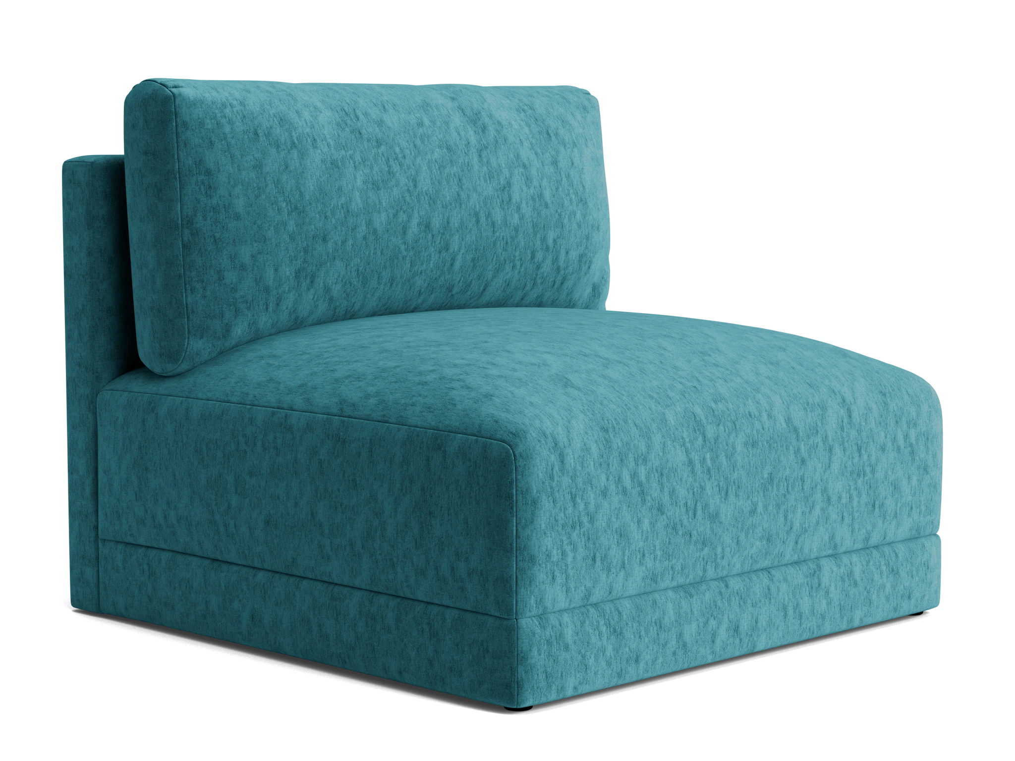 maurice armless chair prime peacock