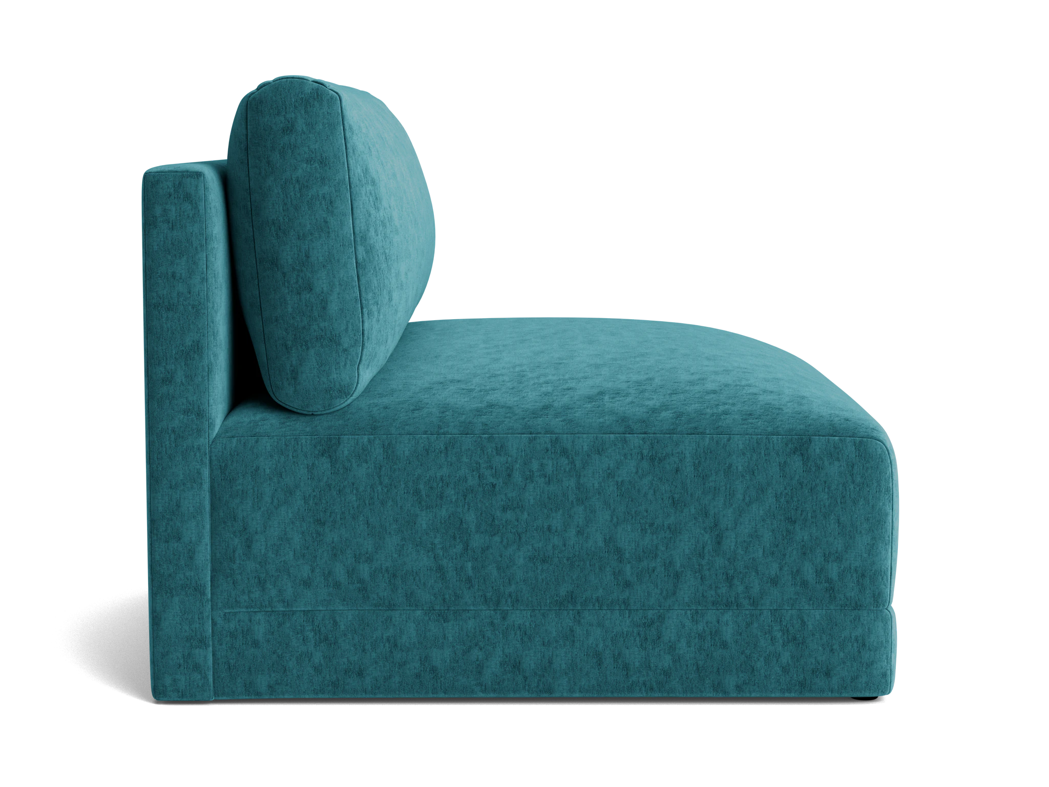 maurice armless chair prime peacock