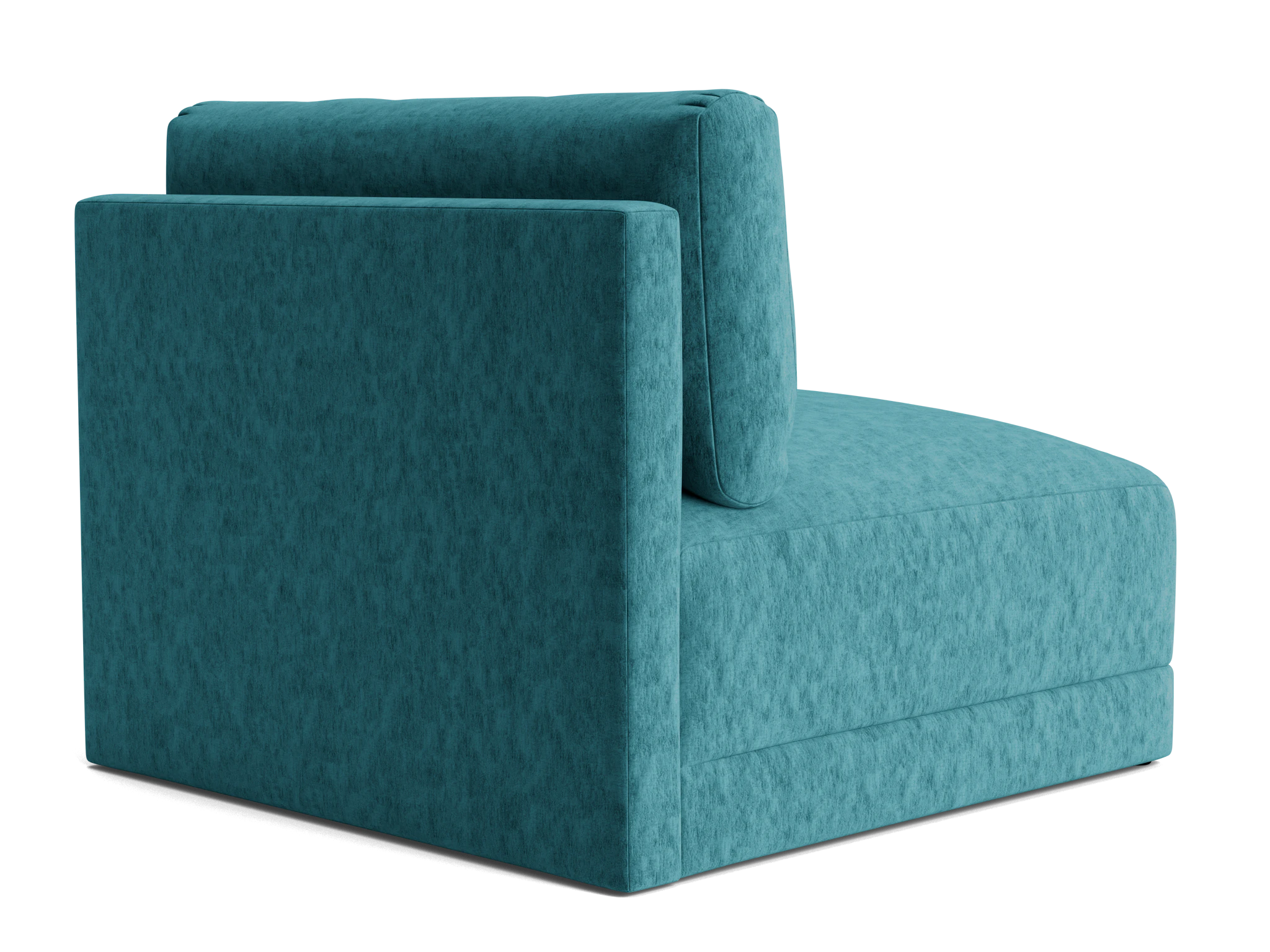 maurice armless chair prime peacock