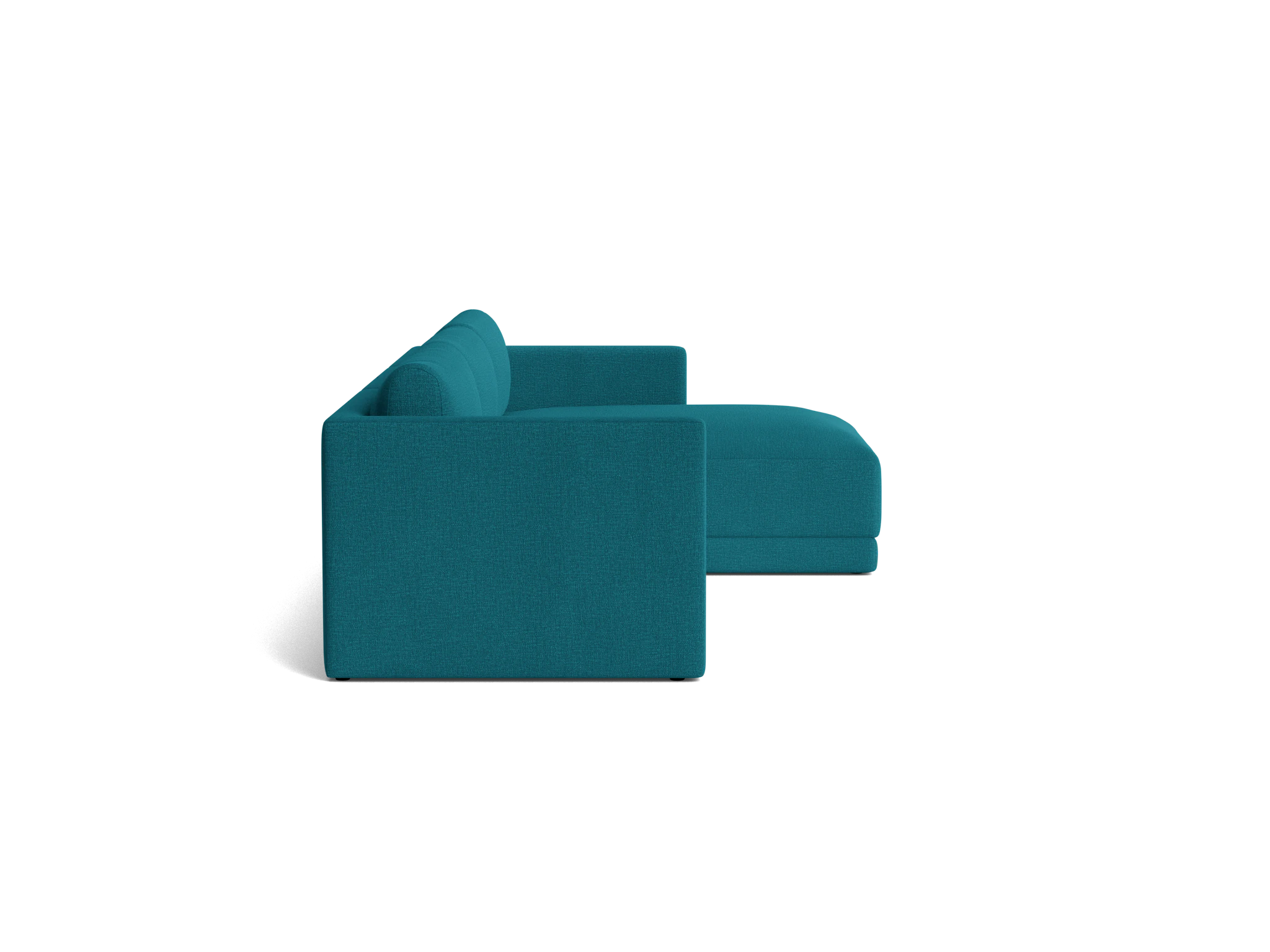 maurice modular chaise sectional key largo zenith teal