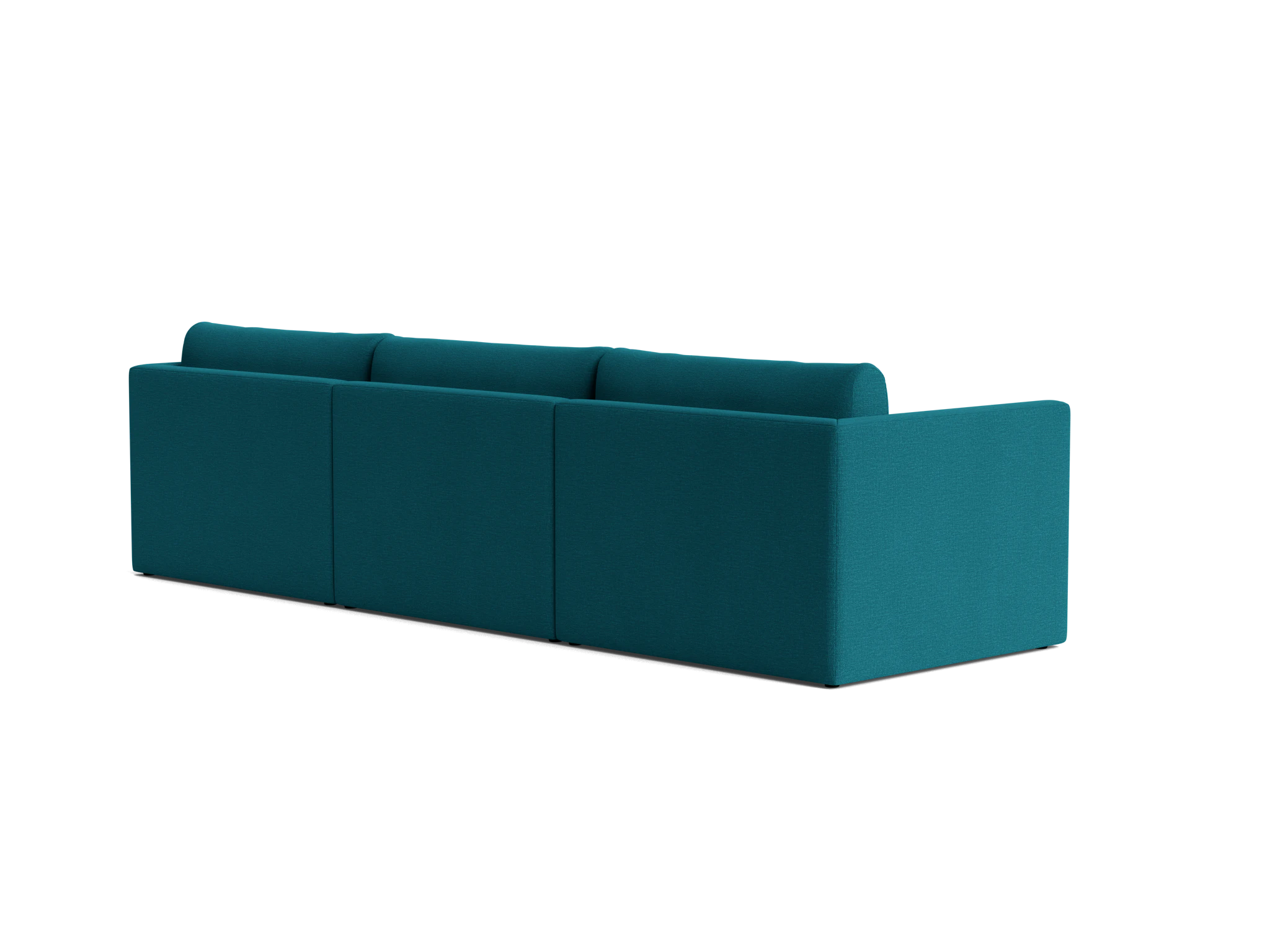 maurice modular chaise sectional key largo zenith teal