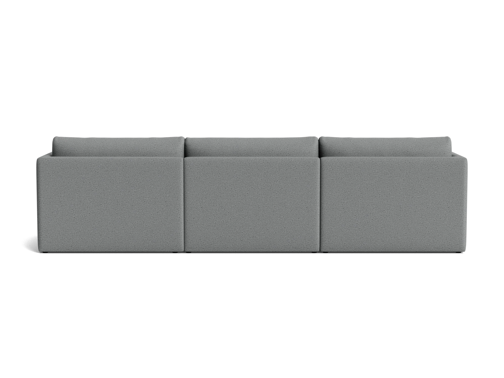 maurice modular chaise sectional essence ash