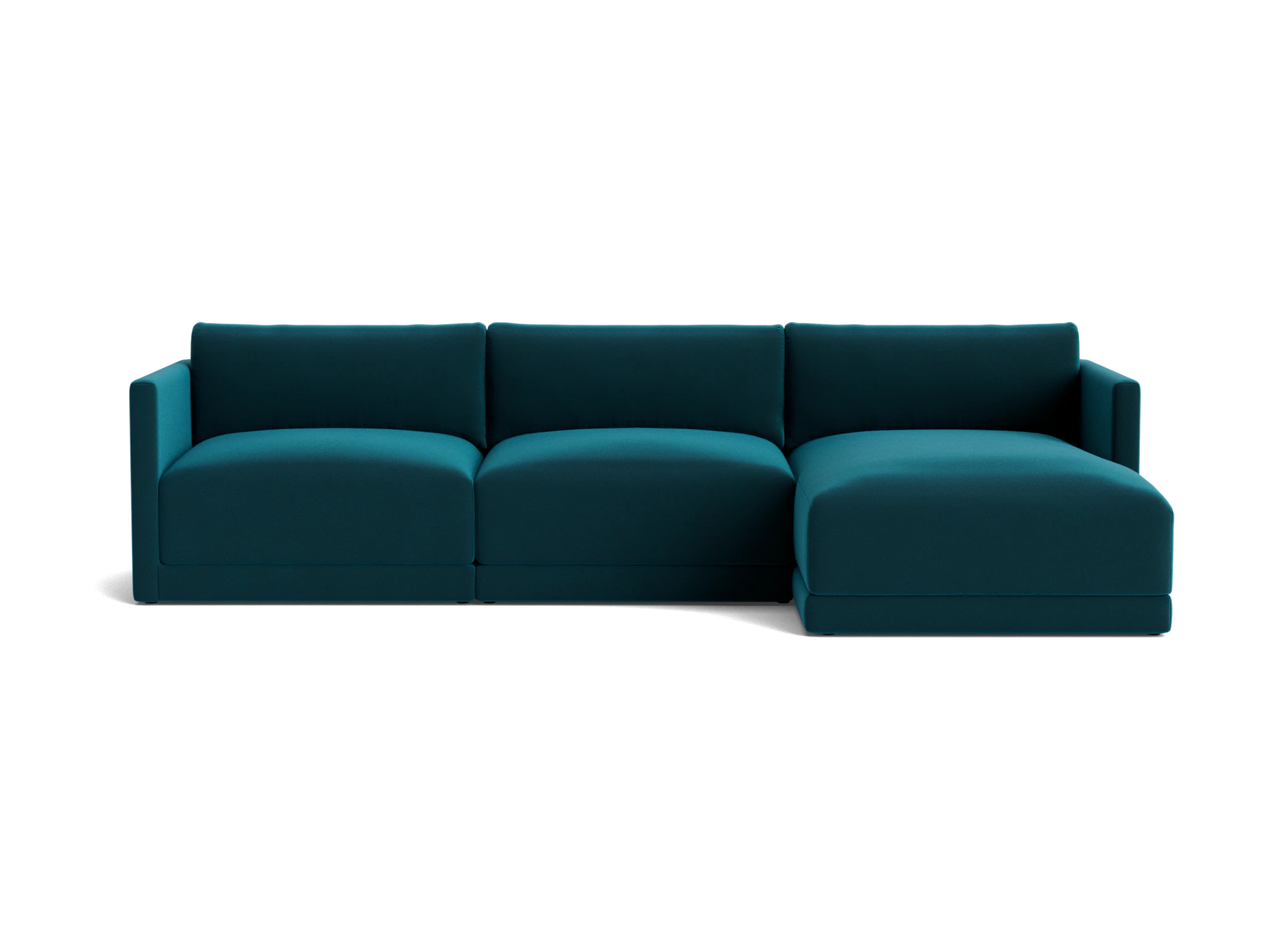 maurice modular chaise sectional royale peacock