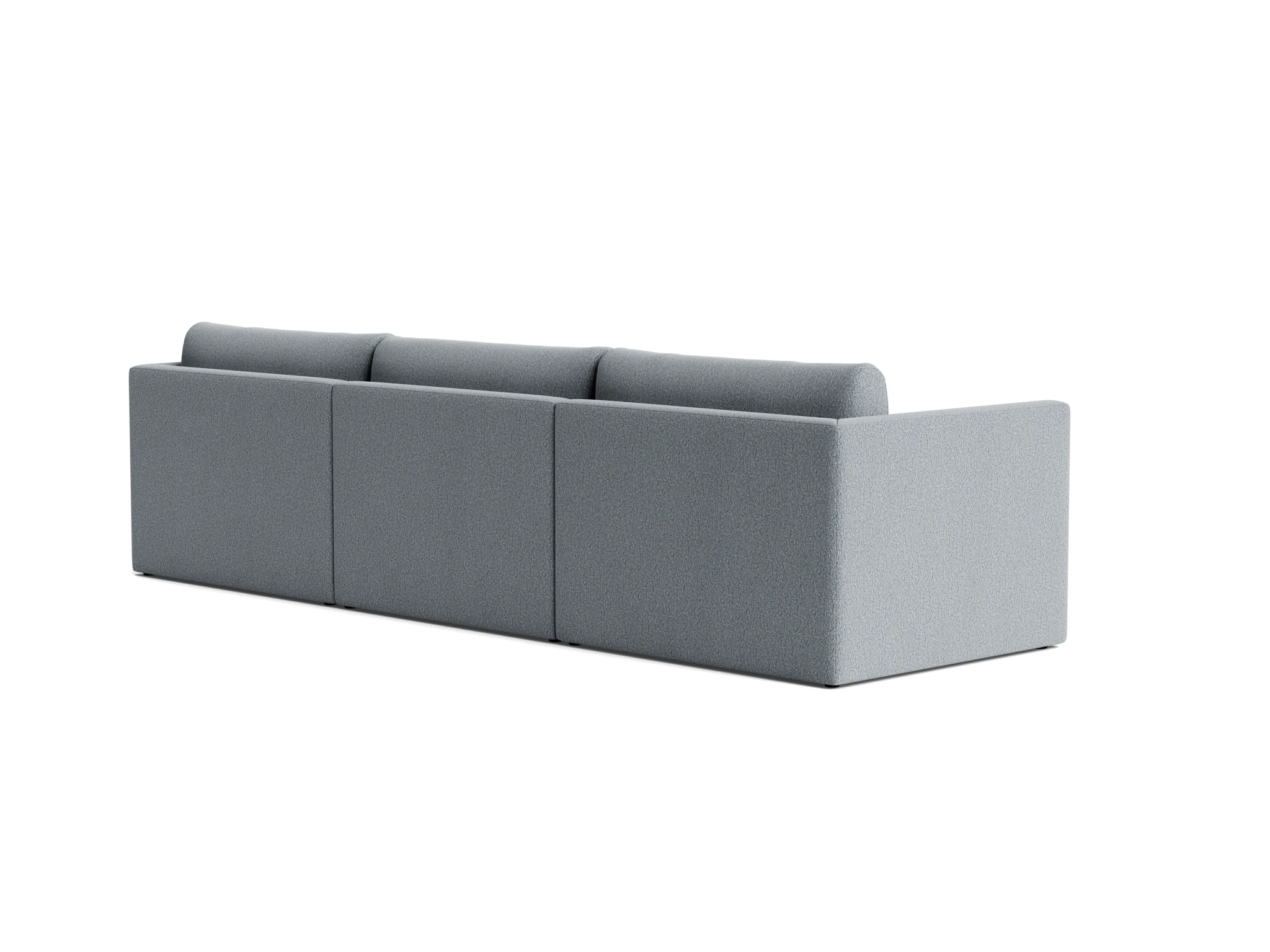maurice modular chaise sectional synergy pewter