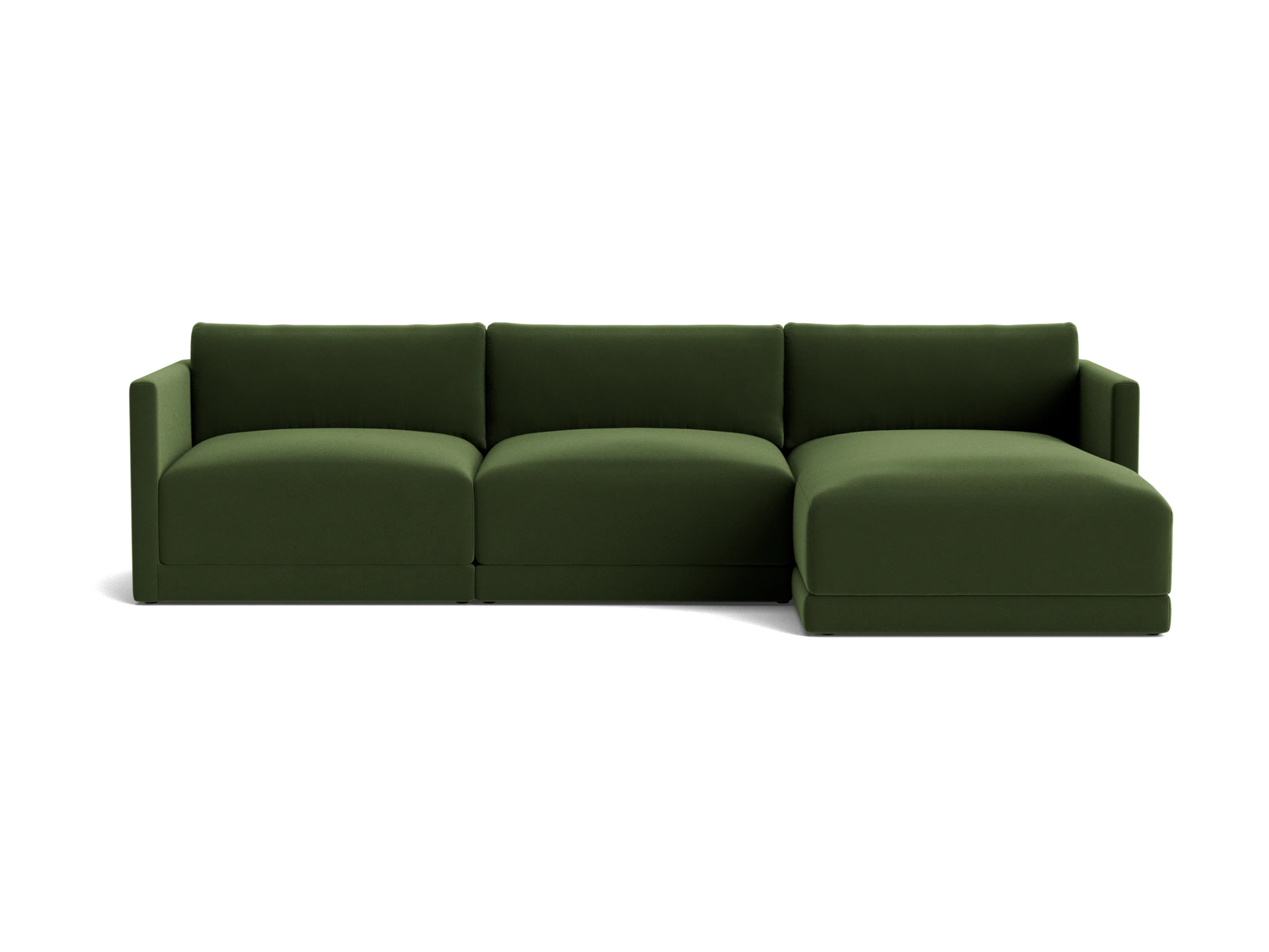 maurice modular chaise sectional royale forest