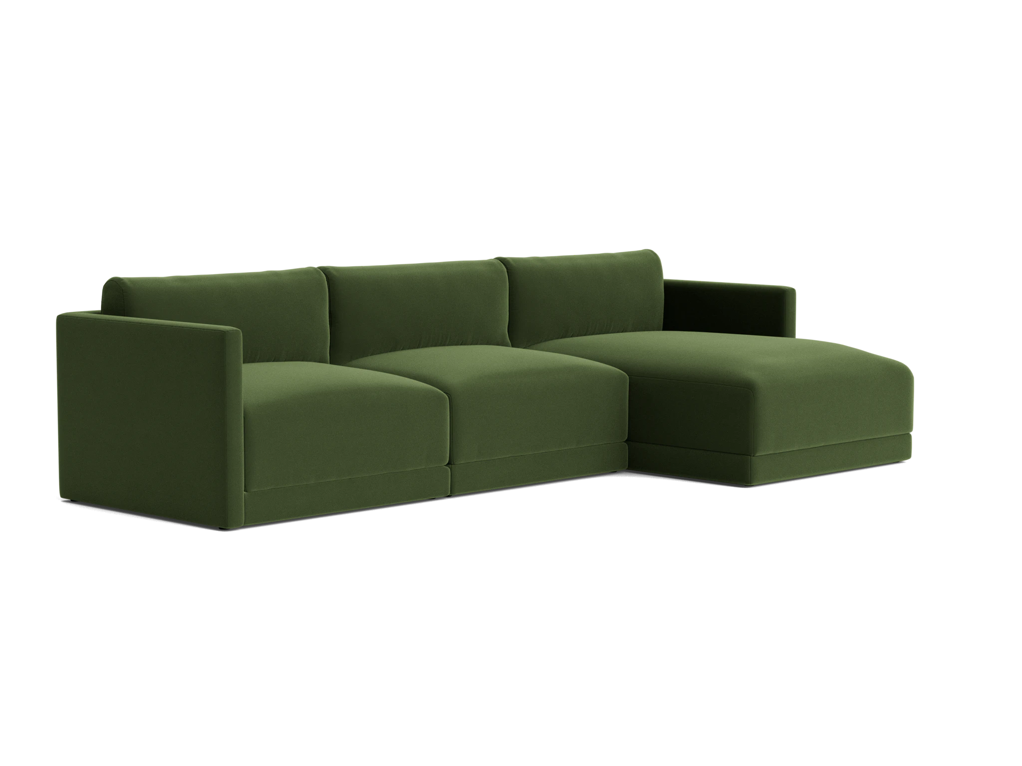maurice modular chaise sectional royale forest