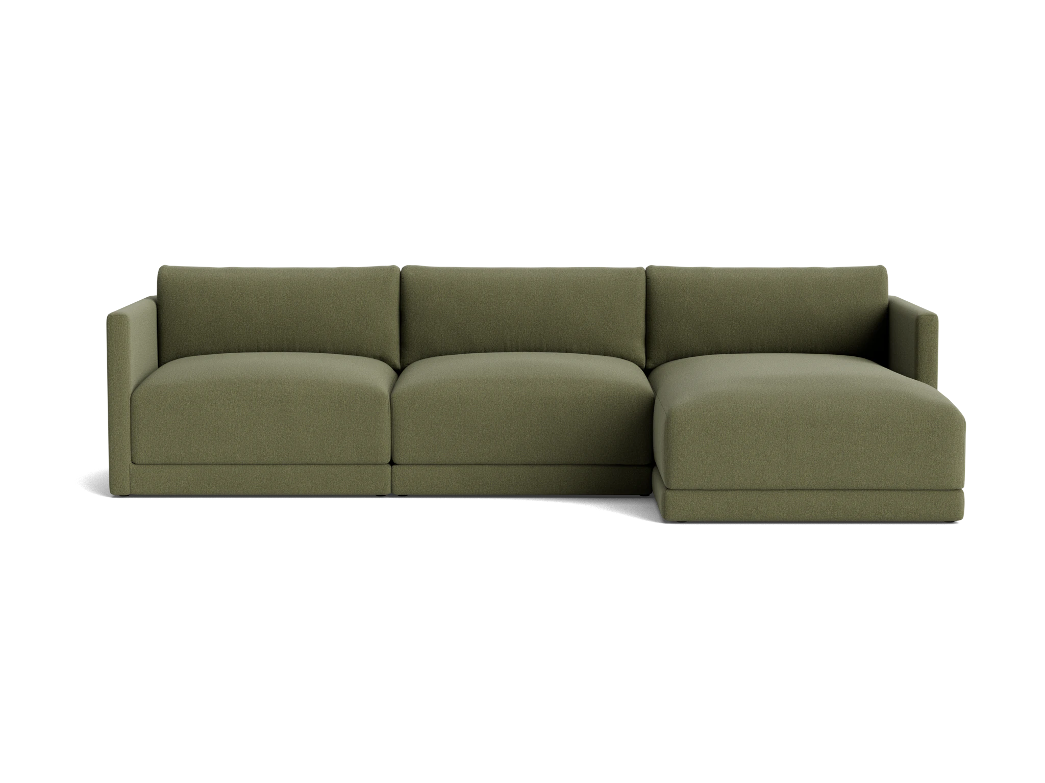 maurice modular chaise sectional faithful olive
