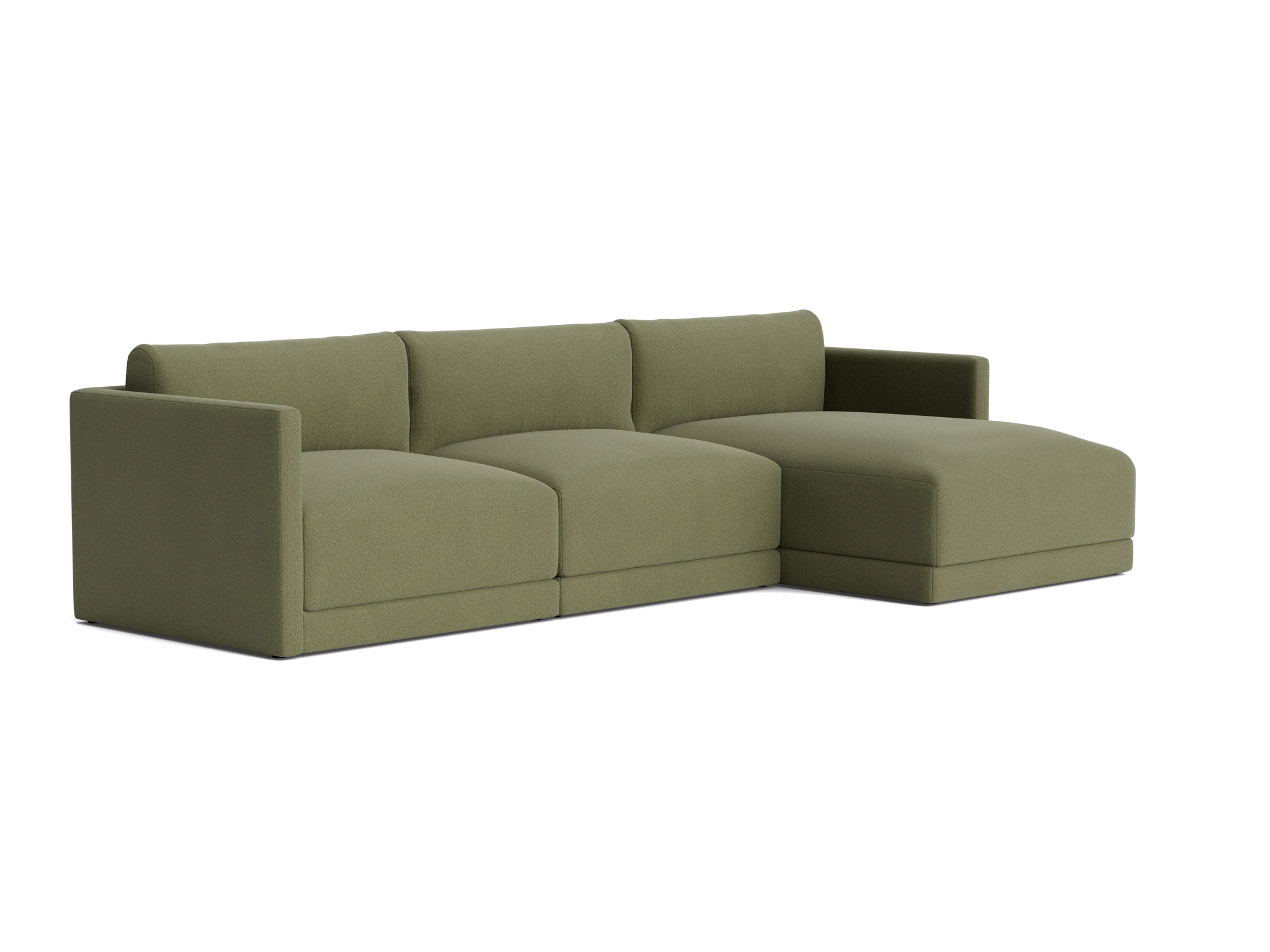 maurice modular chaise sectional faithful olive