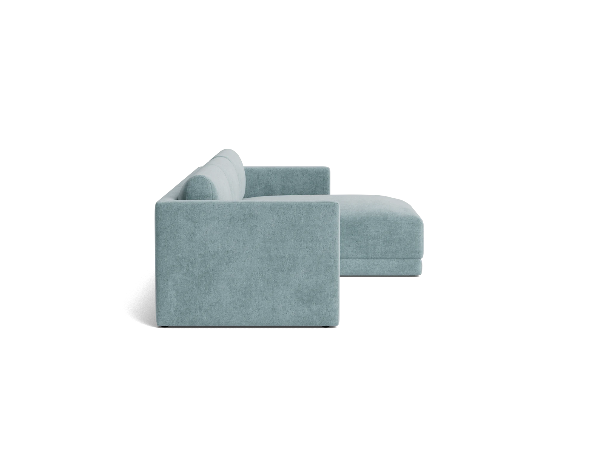 maurice modular chaise sectional plush mist