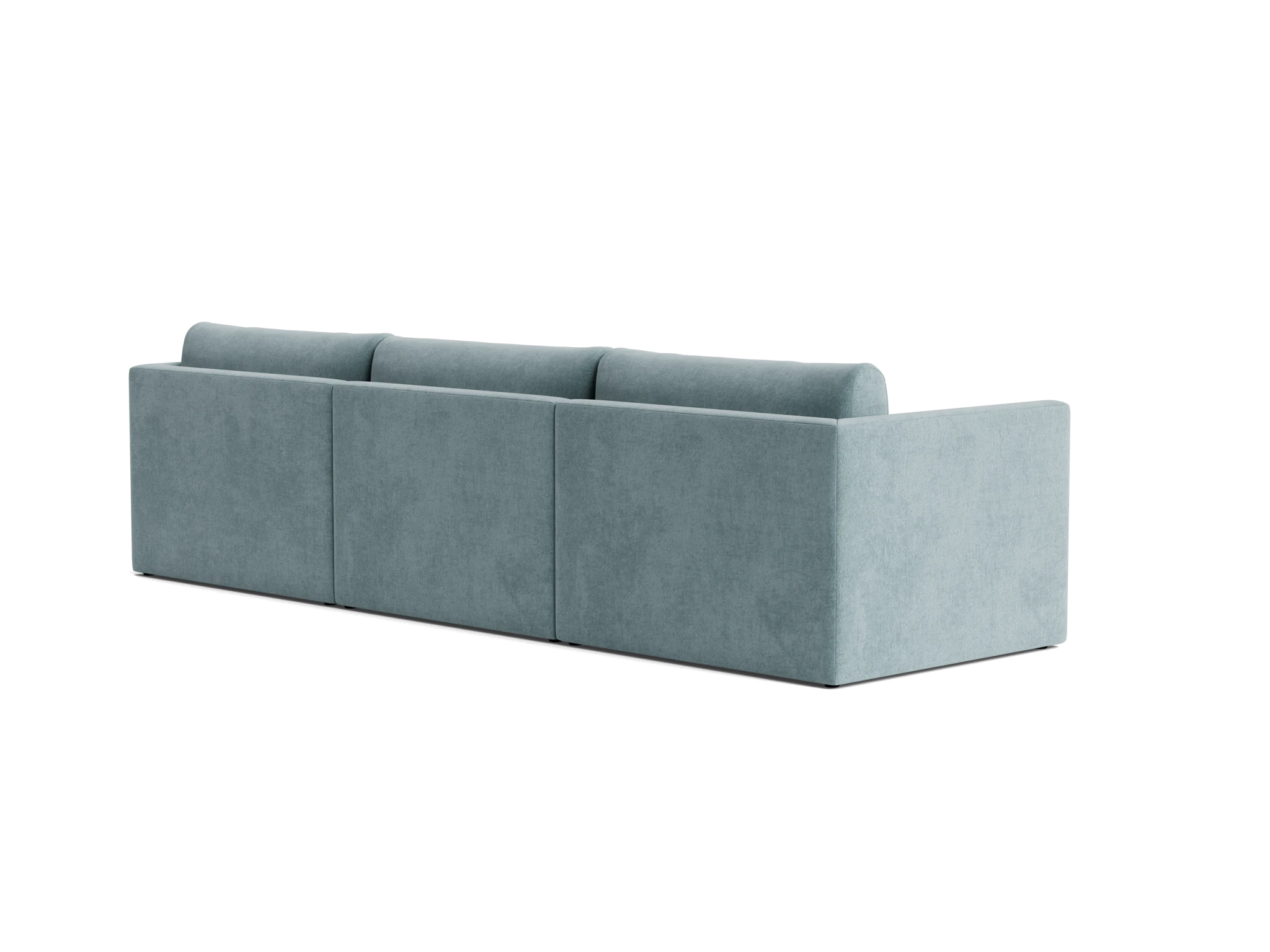 maurice modular chaise sectional plush mist