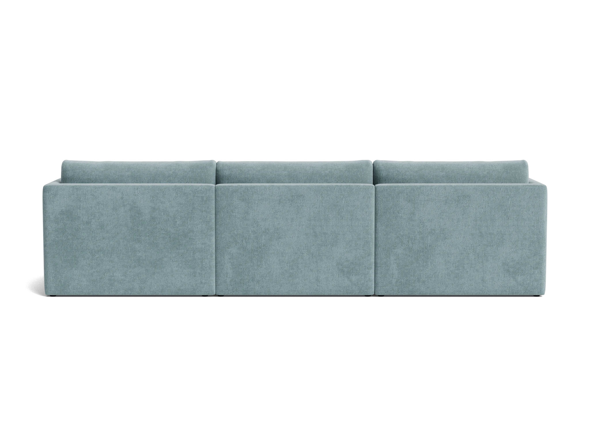 maurice modular chaise sectional plush mist