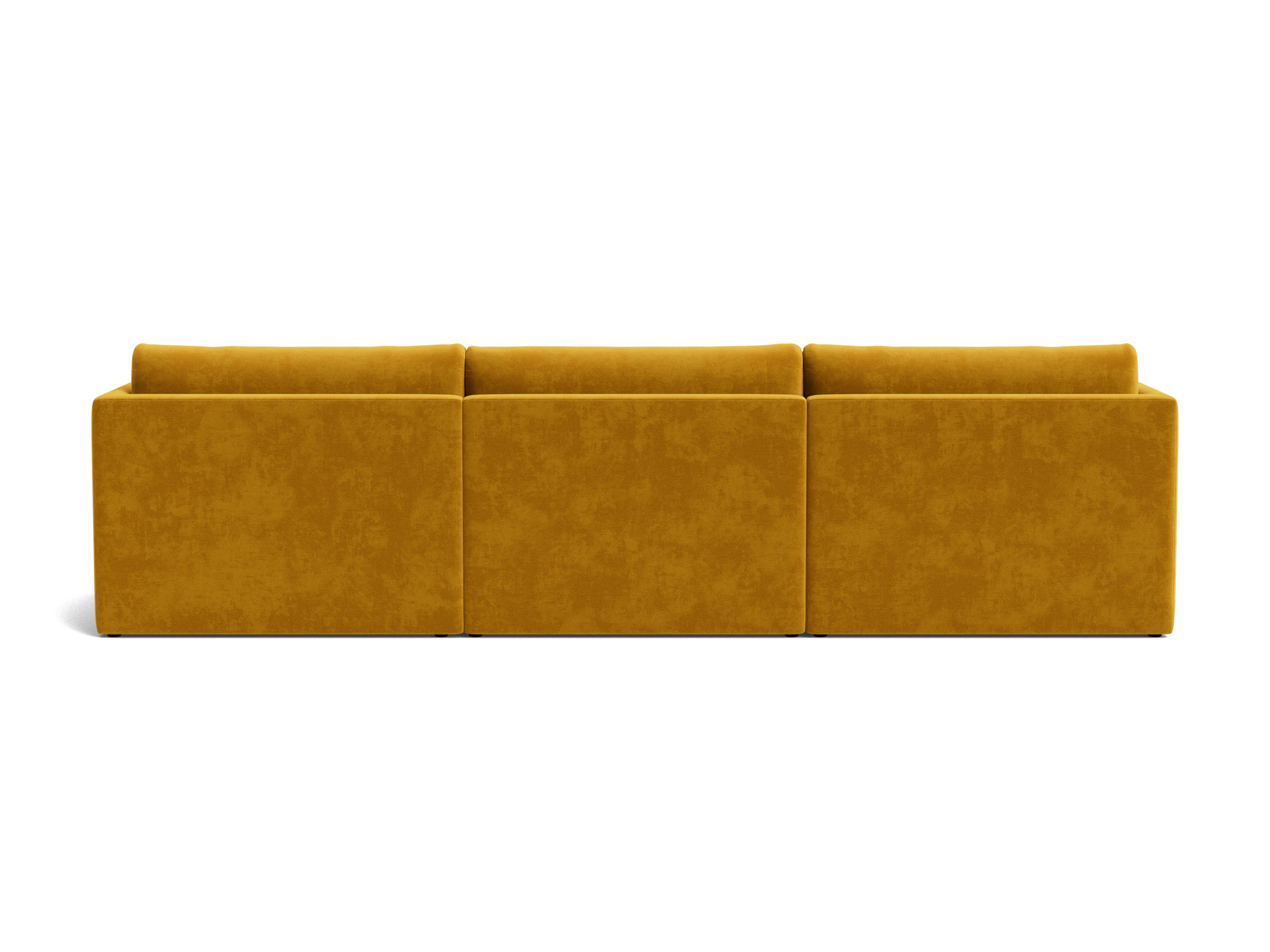 maurice modular chaise sectional harper amber gold