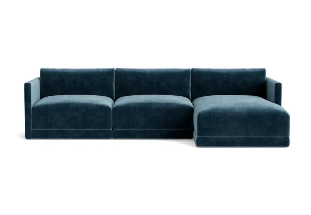 maurice modular chaise sectional harper biscay bay