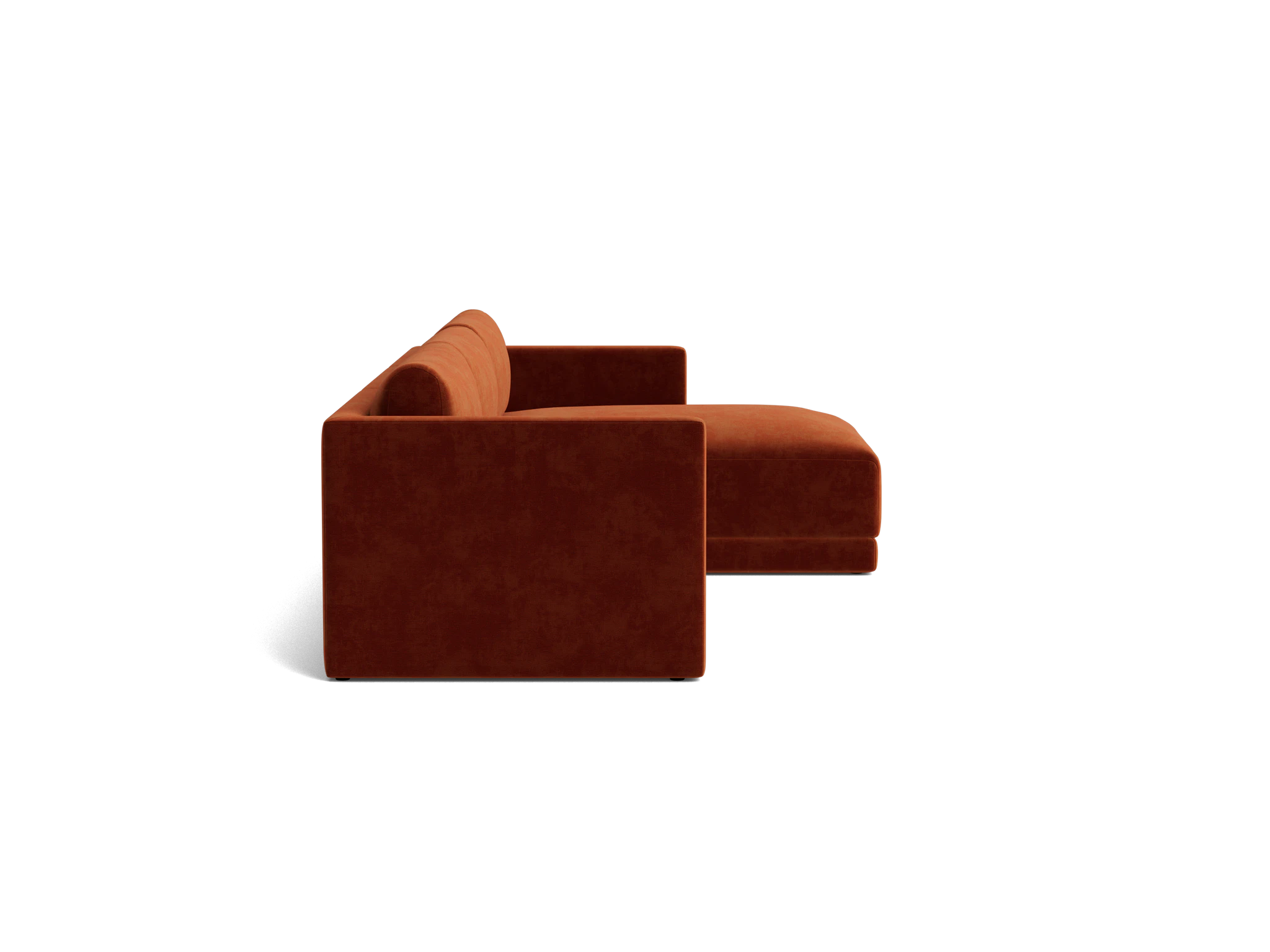 maurice modular chaise sectional harper cinnamon